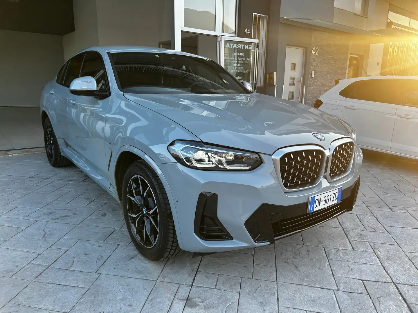 BMW X4 X4 G02 2021 xdrive30d mhev 48V Msport 249cv auto Grigio - 2