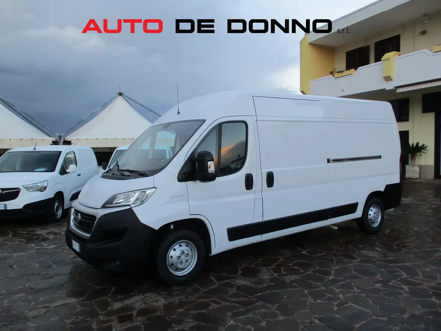Fiat Ducato 2.3 M-JET 130CV PLM-TM L3H2 DOPPIA PORTA LATERALE Blanc - 1