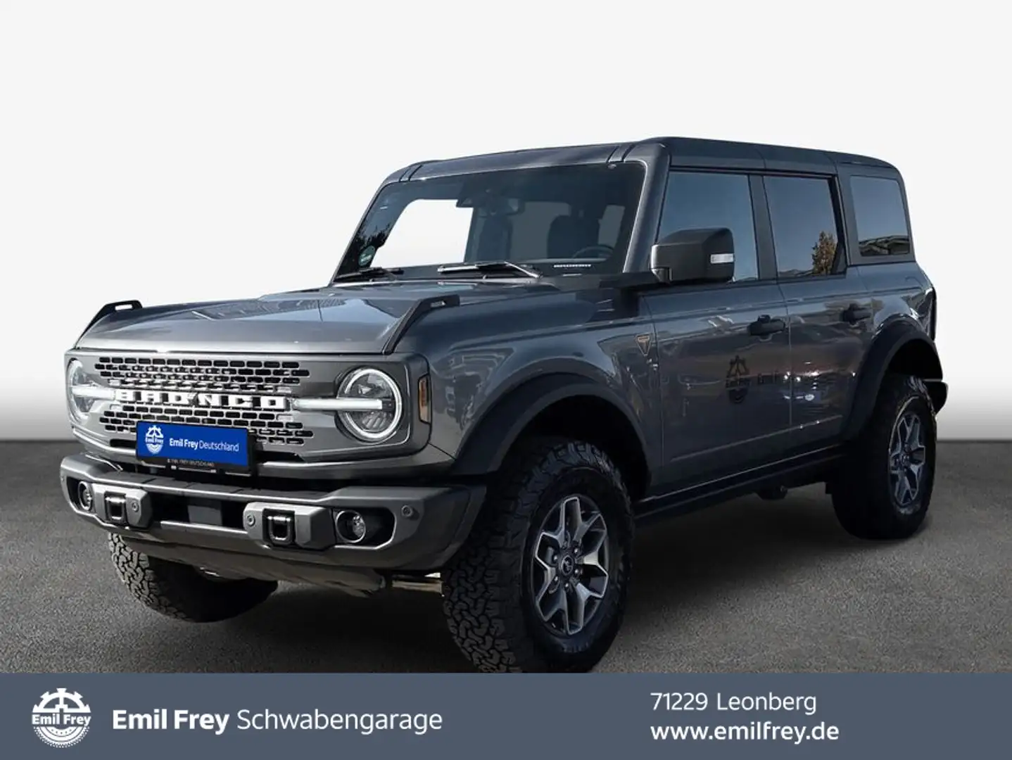 Ford Bronco 2.7 EcoBoost V6 Badlands 246 kW Grau - 1