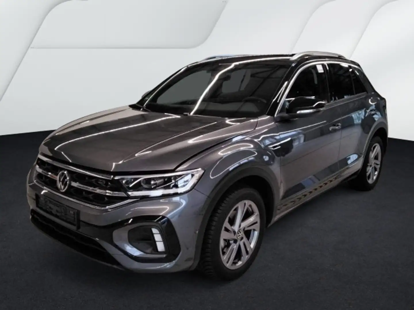 Volkswagen T-Roc 1.5 TSI DSG R-LINE LED KAMERA AHK NAVI Grau - 2