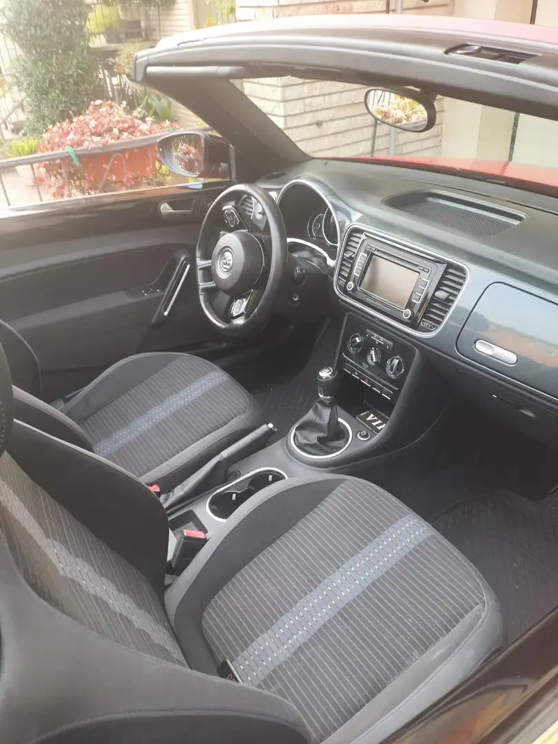 Volkswagen Maggiolino Maggiolino 2013Cabrio Cabrio 2.0 tdi Sport 140cv Rosso - 2