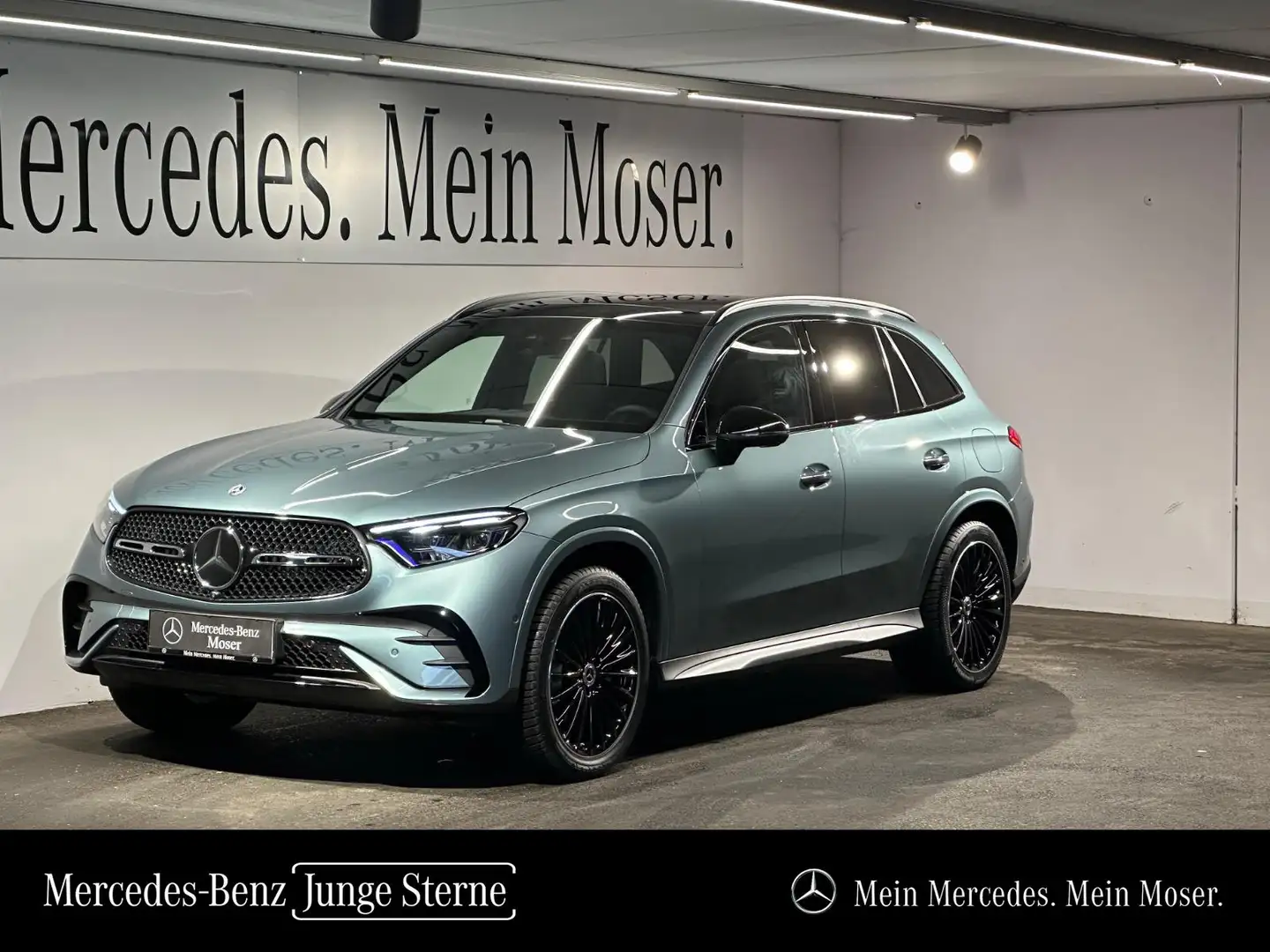 Mercedes-Benz GLC 300 de 4MATIC mit EQ Hybrid Technologie Österreich-Edi Silber - 1