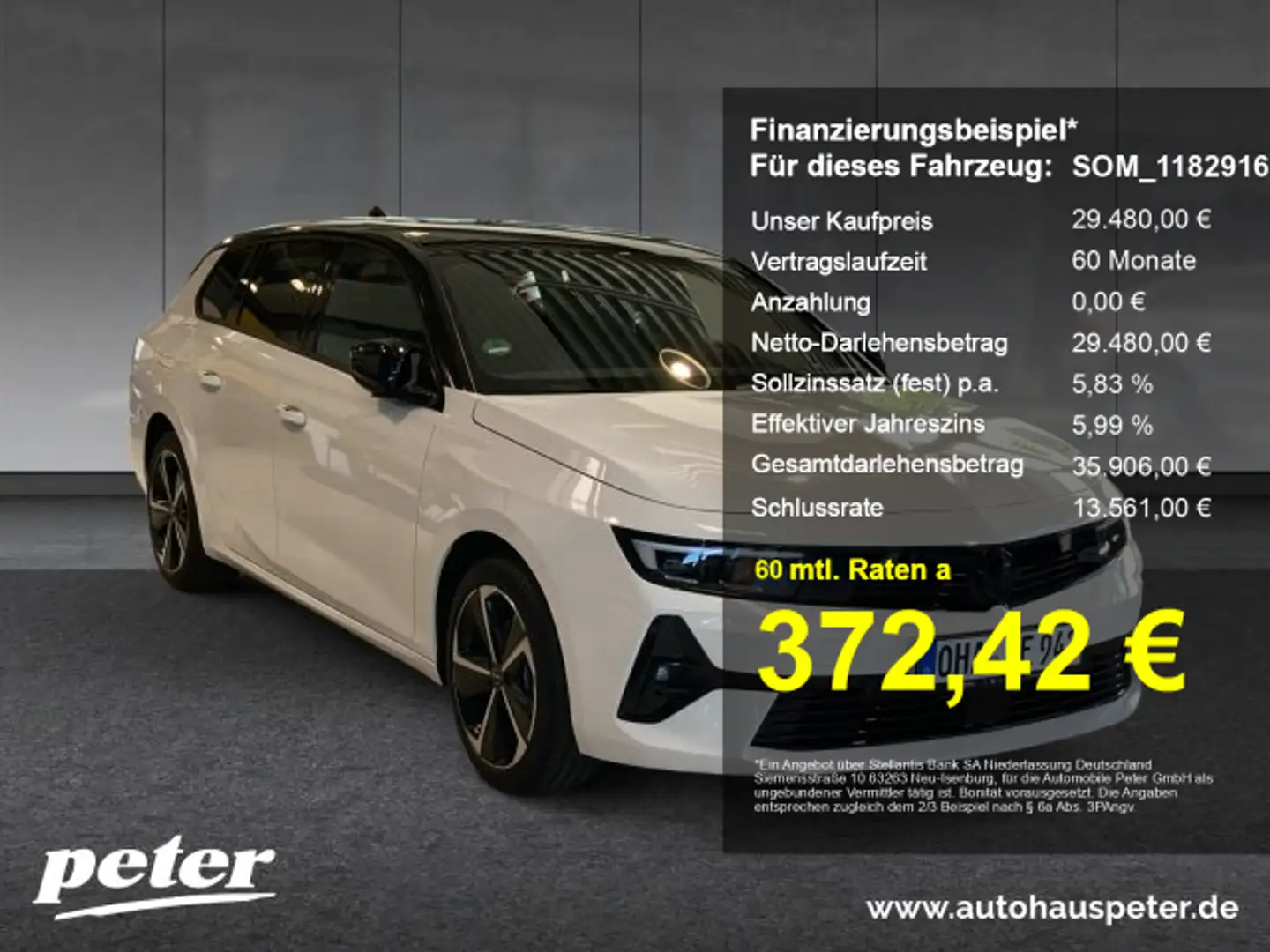 Opel Astra Astra L ST GS Mild-Hybrid IntelliLux LED Navi Verf Blanc - 1