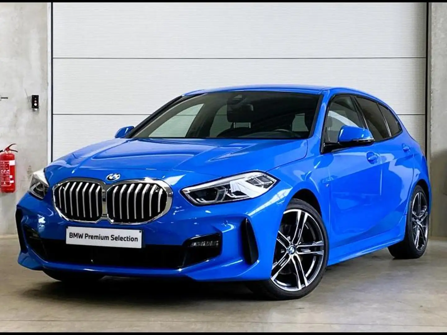BMW 118 M sport - led - navi - led Bleu - 1
