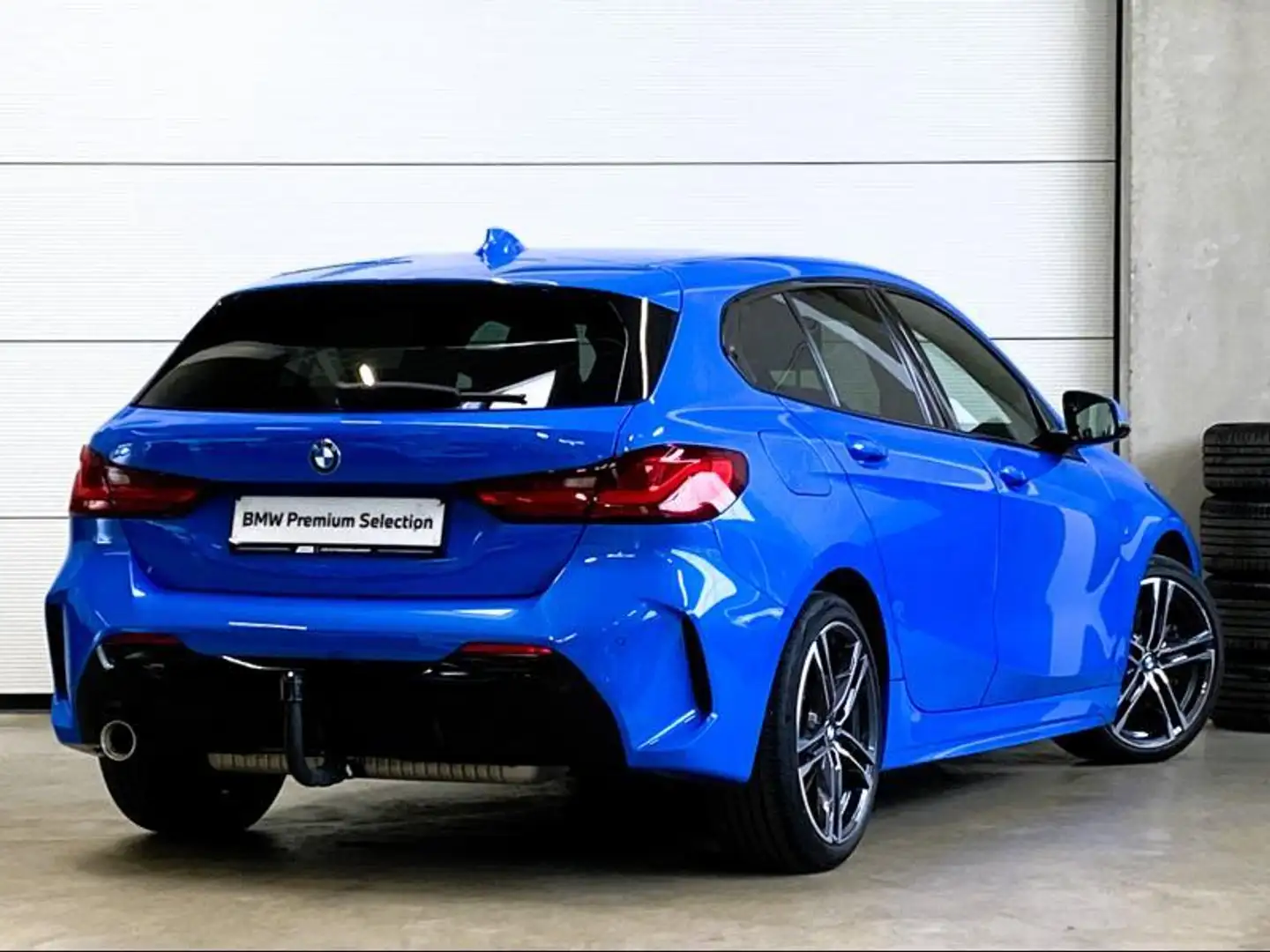 BMW 118 M sport - led - navi - led Bleu - 2