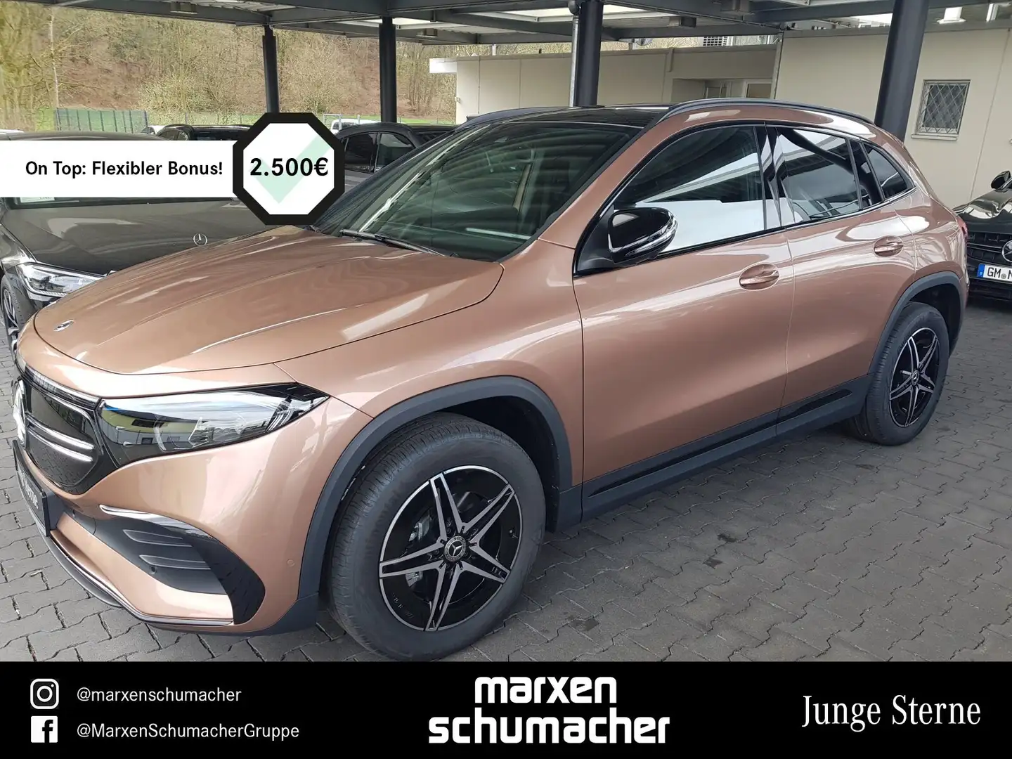 Mercedes-Benz EQA 250 EQA 250 AMG Line Pano+360°+MBUX+LED+AHK +Night Gold - 1