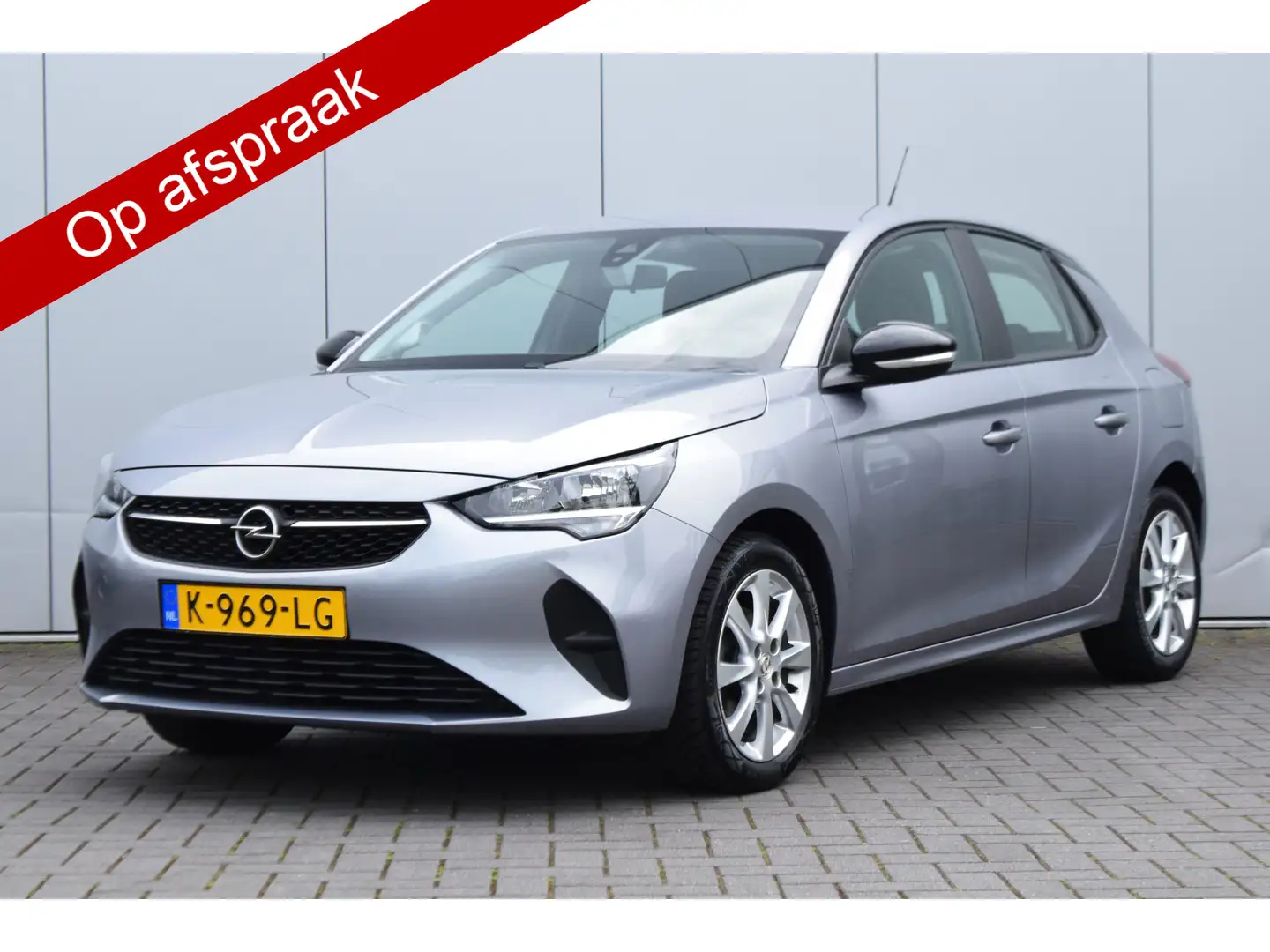 Opel Corsa 1.2 Edition Navi/Carplay Airco Cruise 16'LMV Grijs - 1