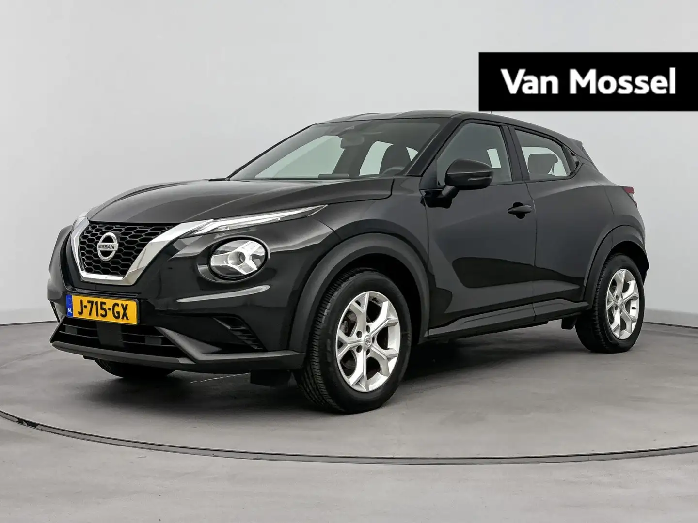 Nissan Juke 1.0 DIG-T Acenta | Carplay | Achteruitrijcamera | Zwart - 1