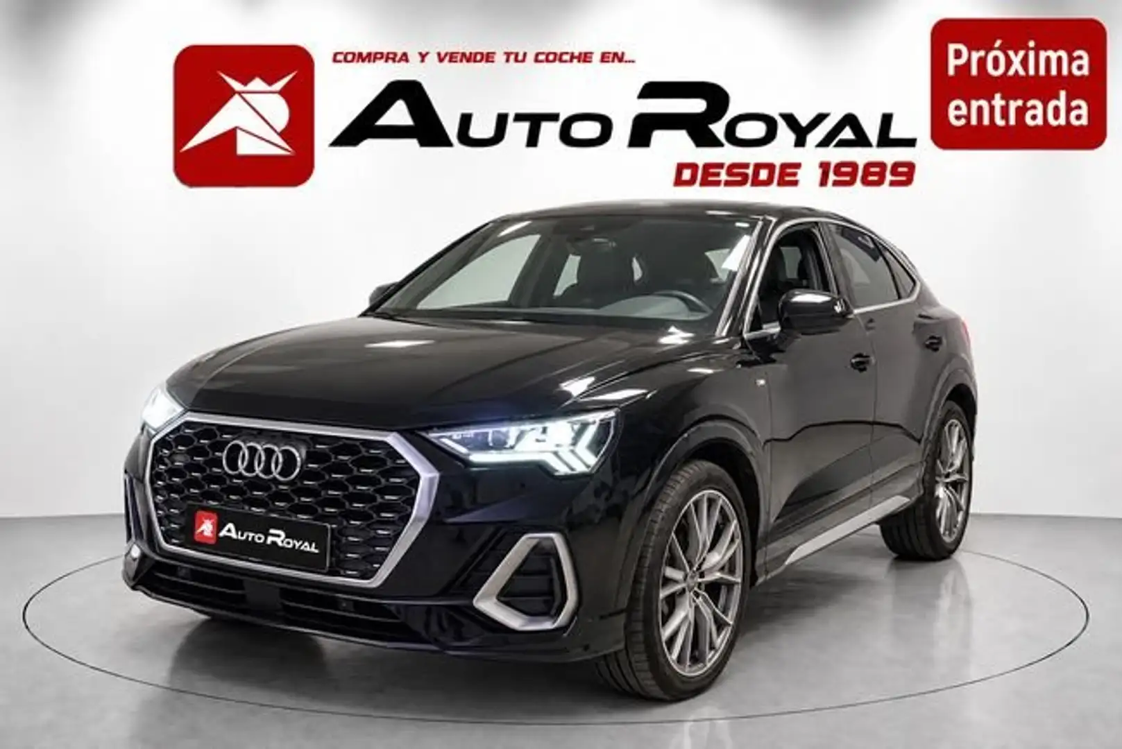 Audi Q3 40 TDI S line quattro S tronic 147kW Negro - 1