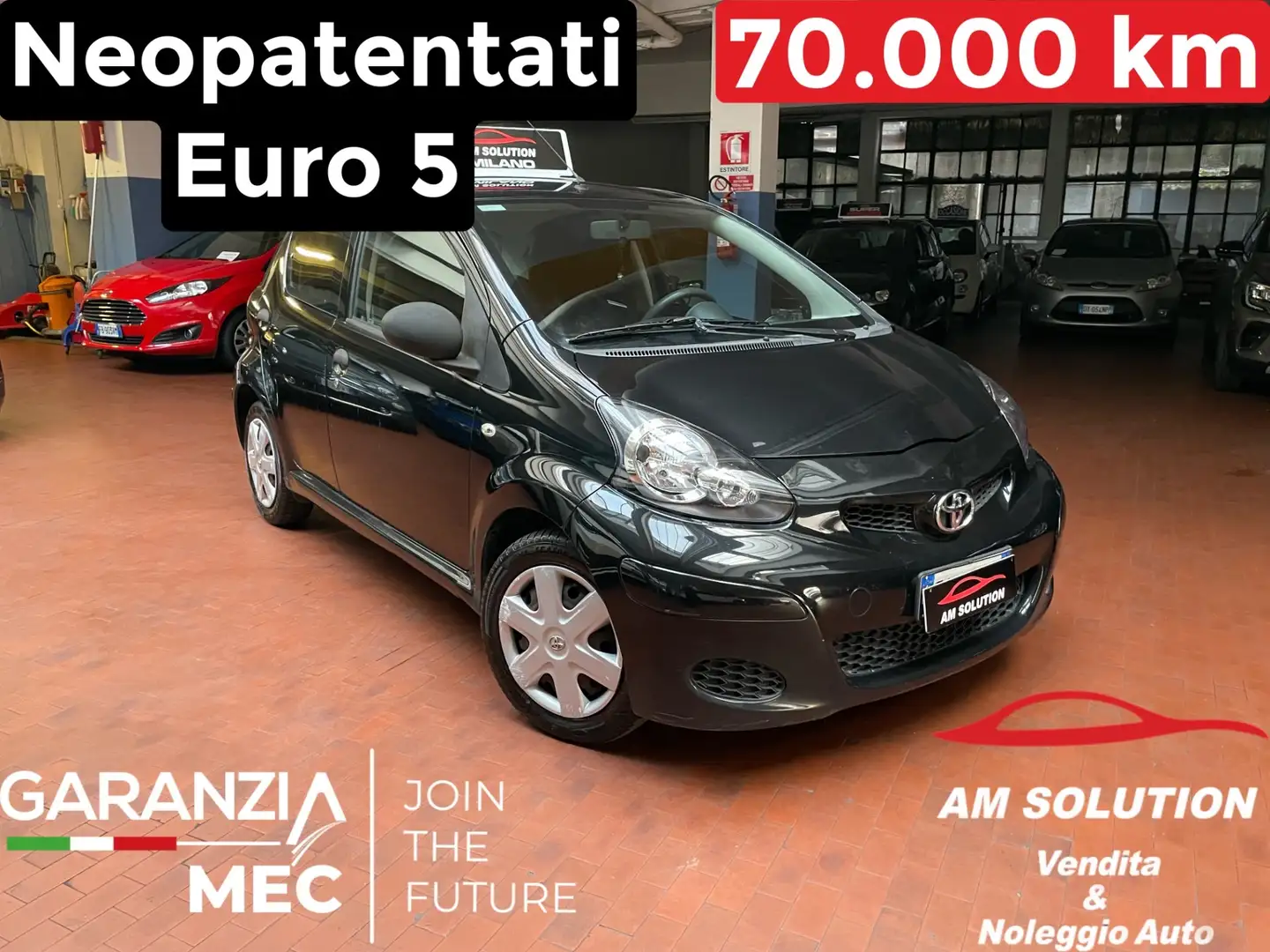 Toyota Aygo Aygo 1.0 Neopatentati Euro 5 Noir - 1