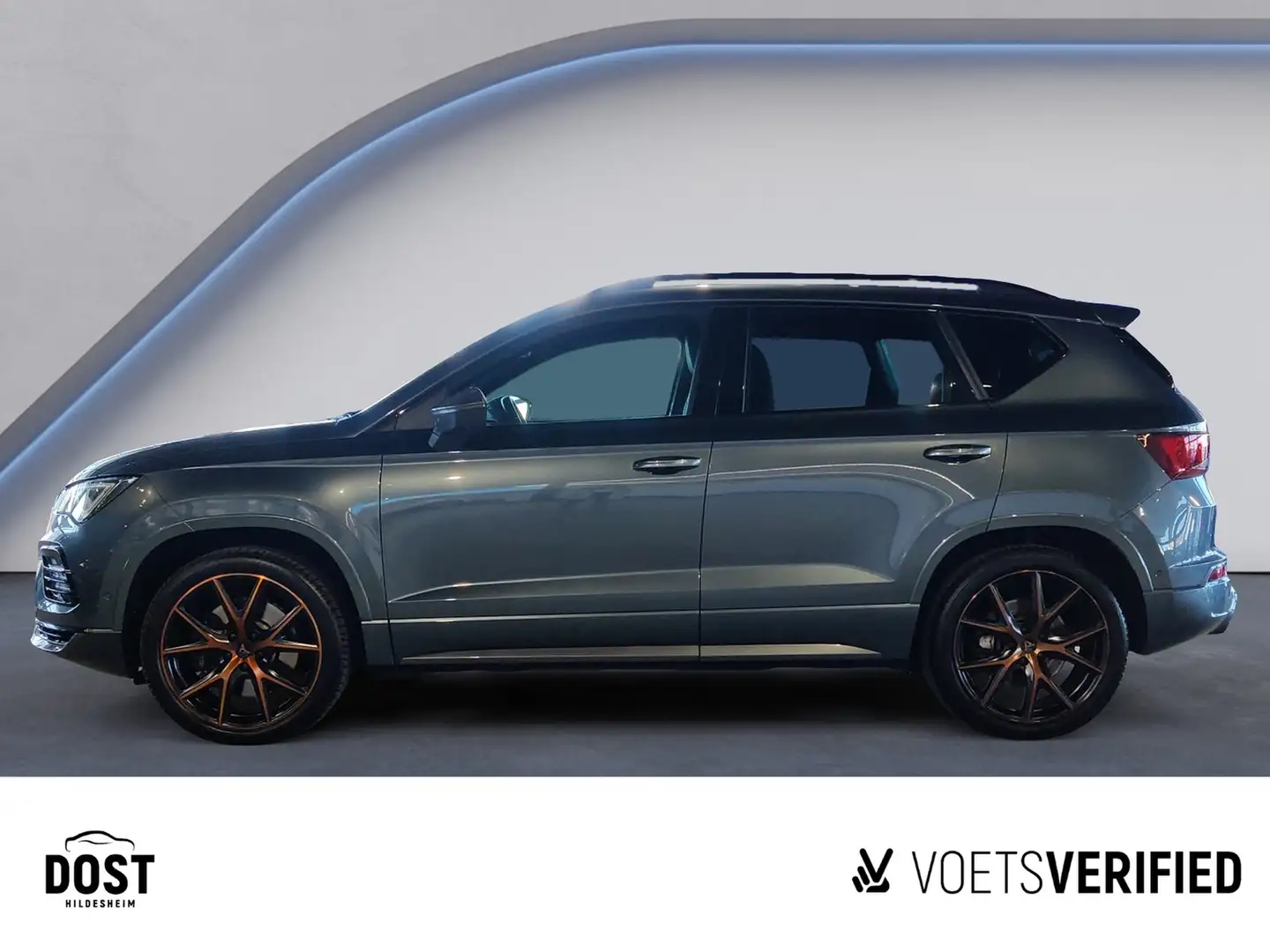 CUPRA Ateca 2.0 TSI DSG 4Drive ACC+AHK+KAMERA+LED+SHZ Gris - 2