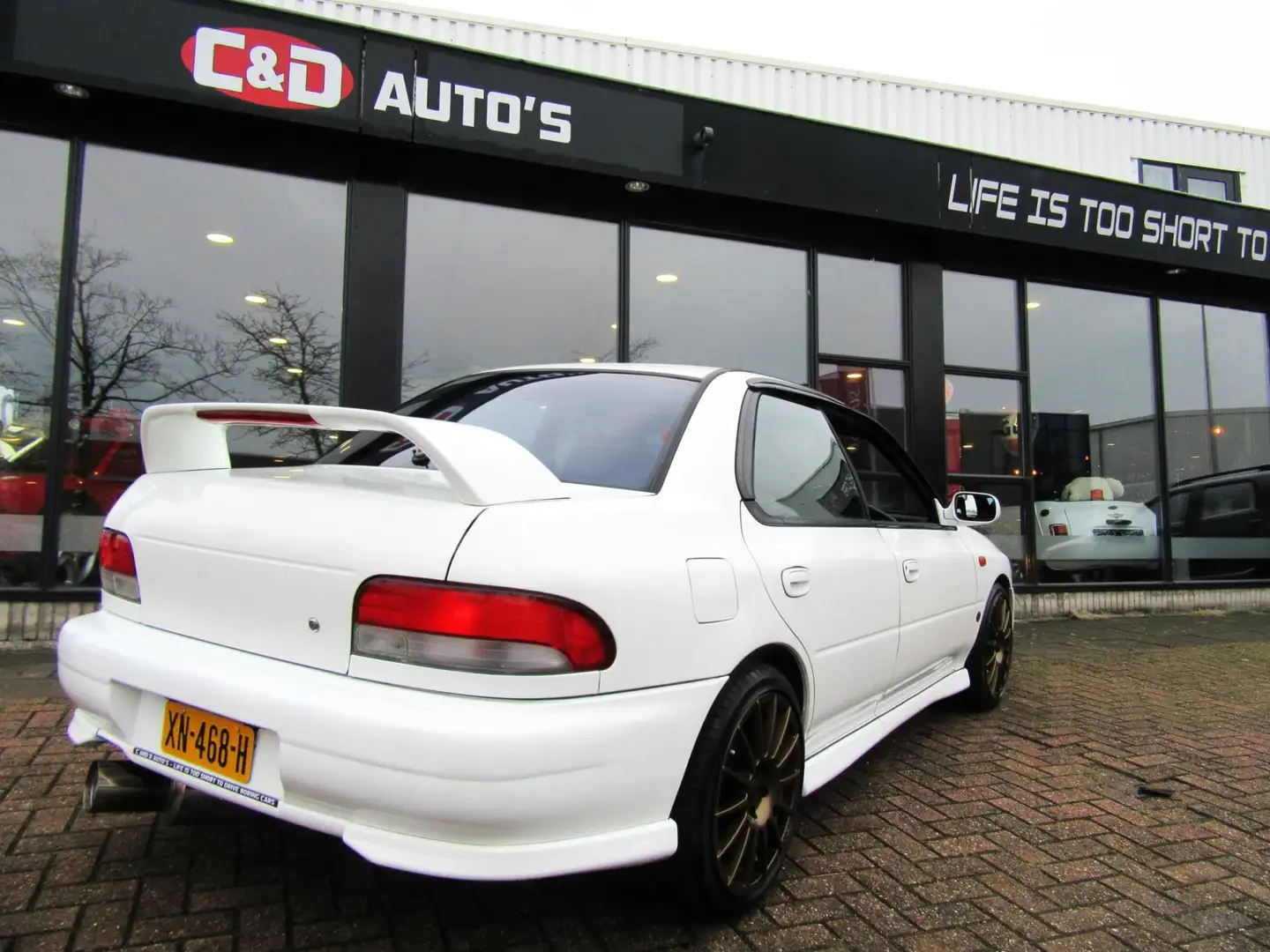 Subaru Impreza 2.0 WRX GT TURBO1997 ORIG STI 280PK Weiß - 2