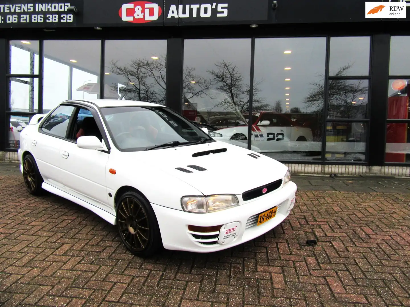 Subaru Impreza 2.0 WRX GT TURBO1997 ORIG STI 280PK Weiß - 1