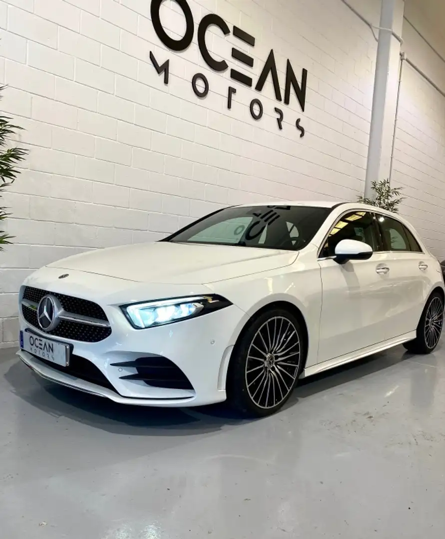 Mercedes-Benz A 180 180d 7G-DCT Blanco - 1