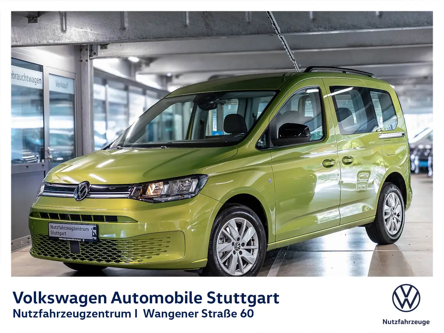 Volkswagen Caddy Life DSG 1.5 TSI Euro 6e Klima Grün - 2