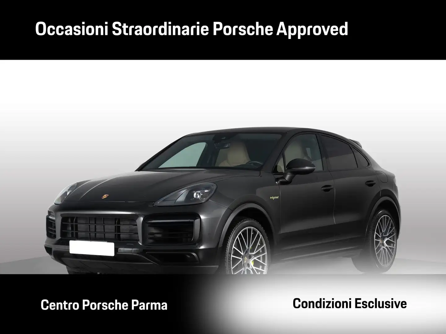 Porsche Cayenne coupe 3.0 e-hybrid tiptronic Noir - 1