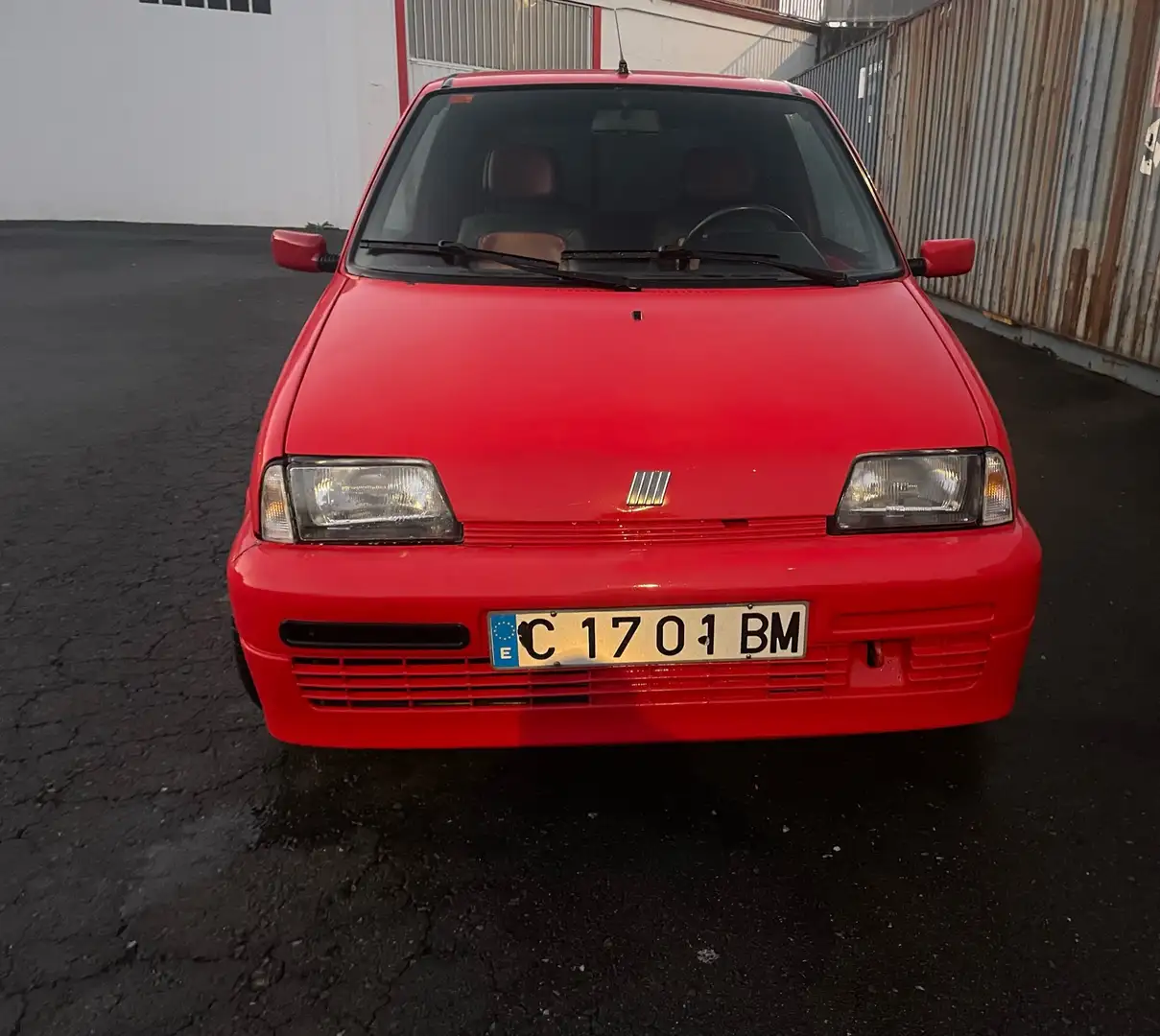 Fiat Cinquecento Sporting Rojo - 2