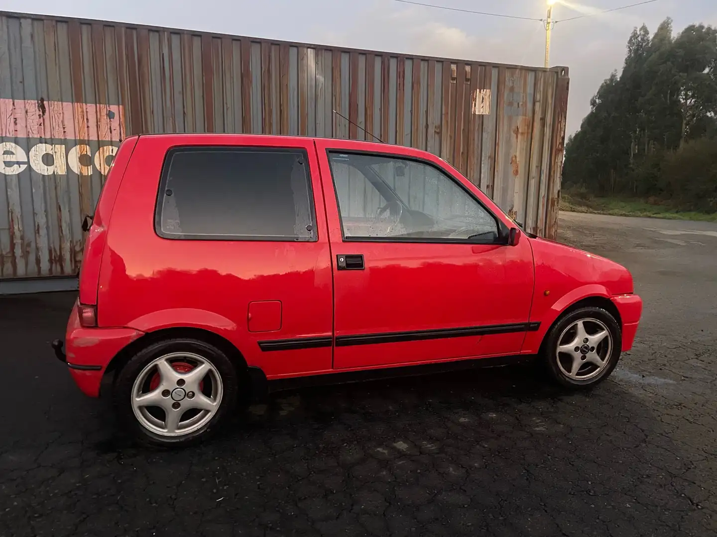 Fiat Cinquecento Sporting Rojo - 1