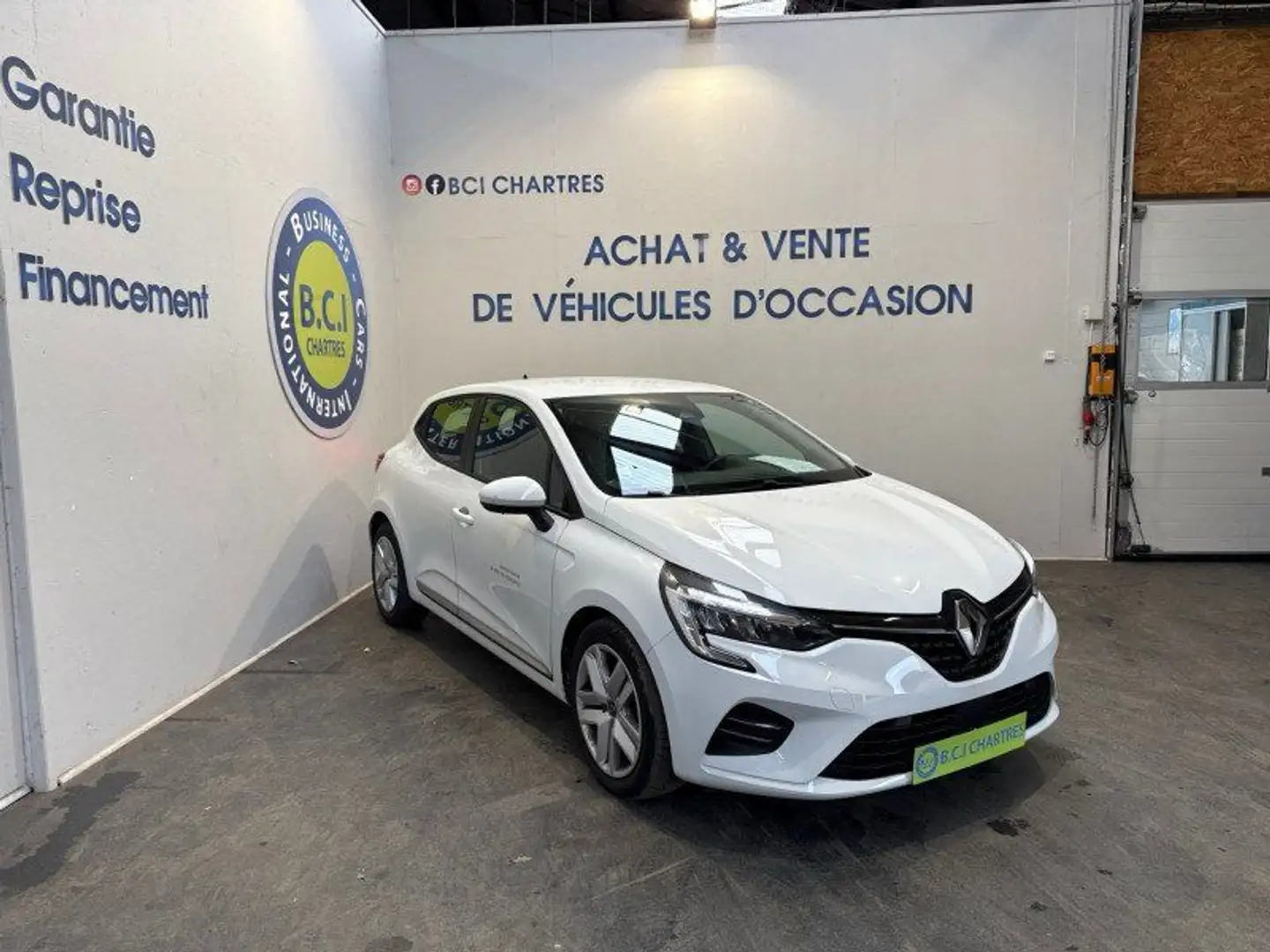 Renault Clio V 1.5 BLUE DCI 100CH BUSINESS 21N Weiß - 2