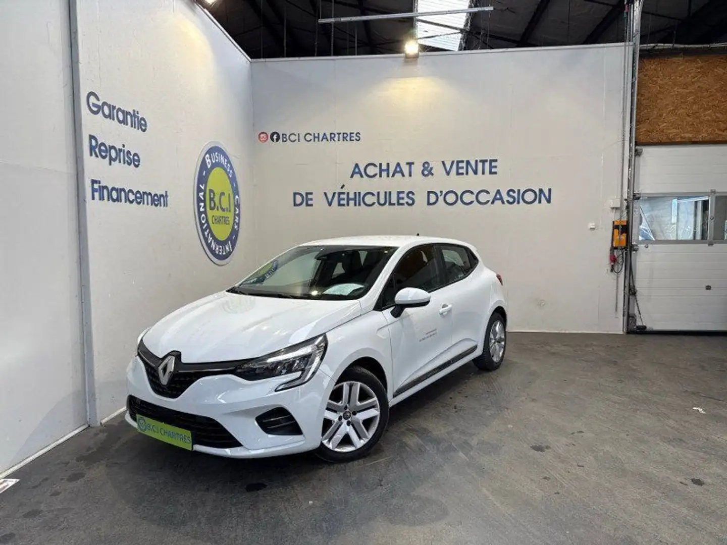 Renault Clio V 1.5 BLUE DCI 100CH BUSINESS 21N Weiß - 1