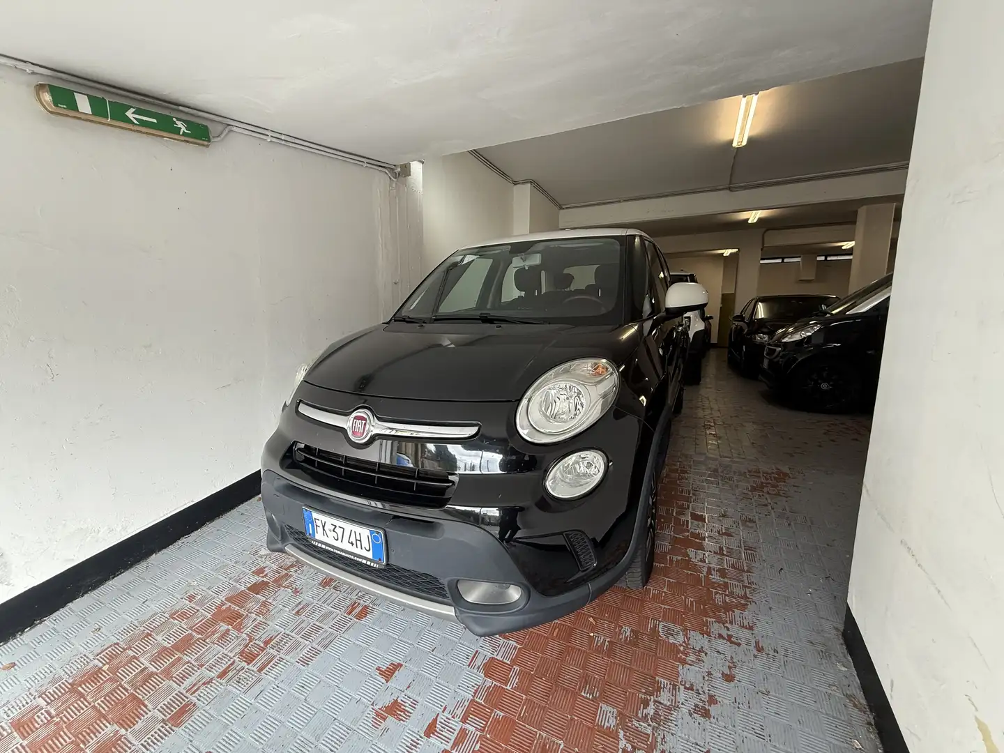 Fiat 500L 500L 2012 1.3 mjt Trekking 95cv Noir - 1