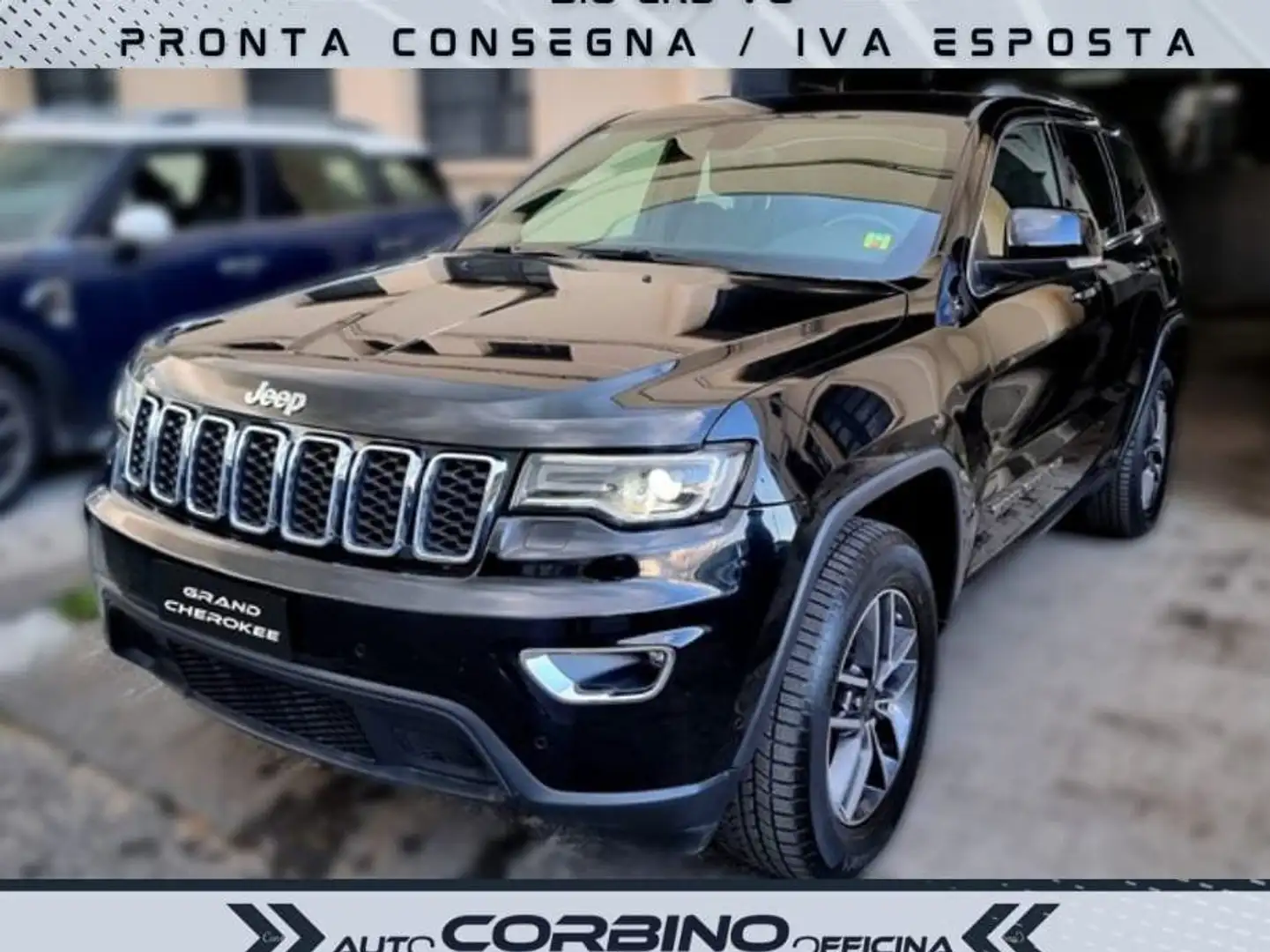 Jeep Grand Cherokee Grand Cherokee IV 2017 3.0 V6 Laredo 190cv my18 Nero - 1