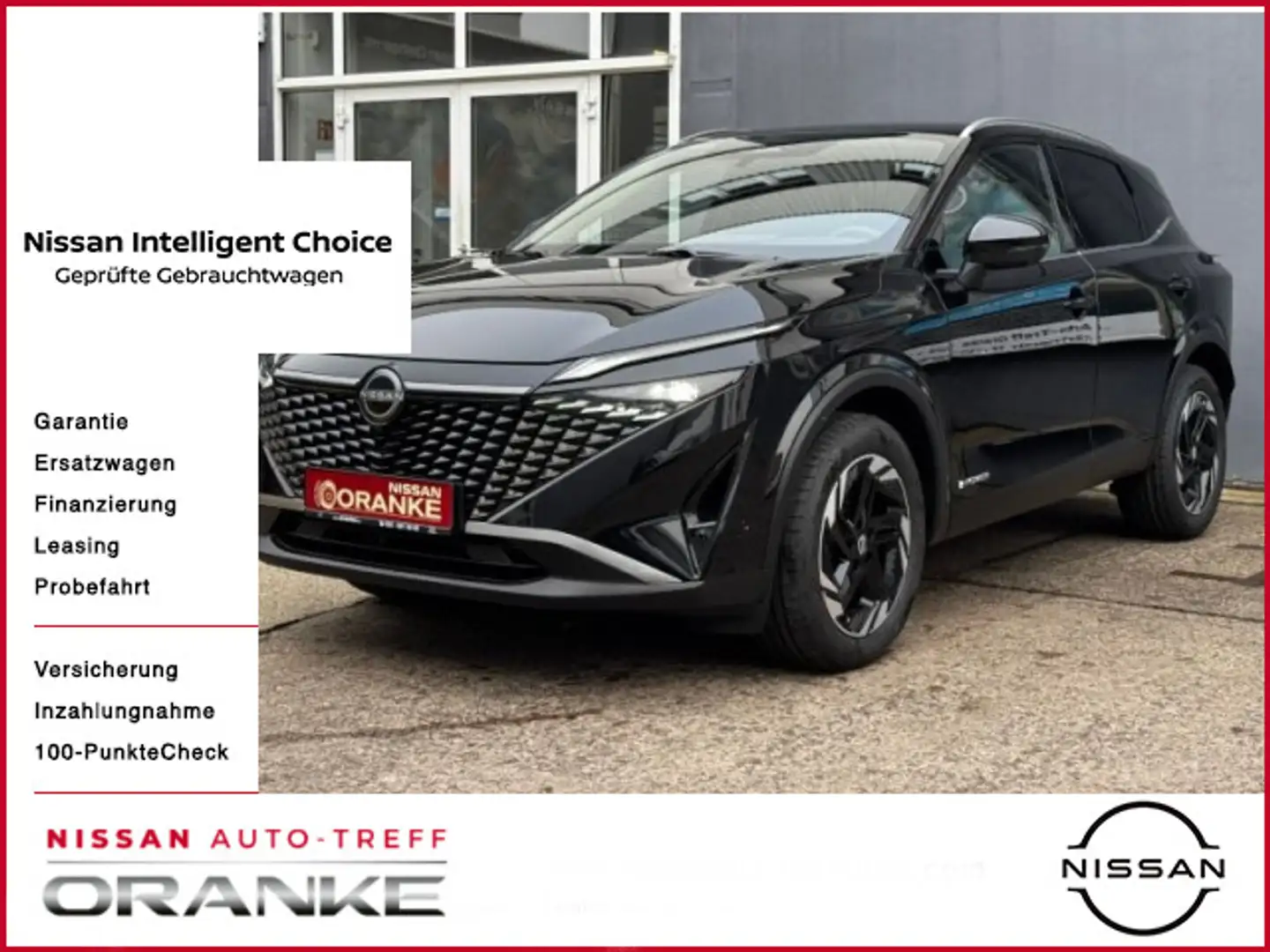 Nissan Qashqai 1.5 VC-T e-Power N-Connecta WP*KP*Allw. Schwarz - 1