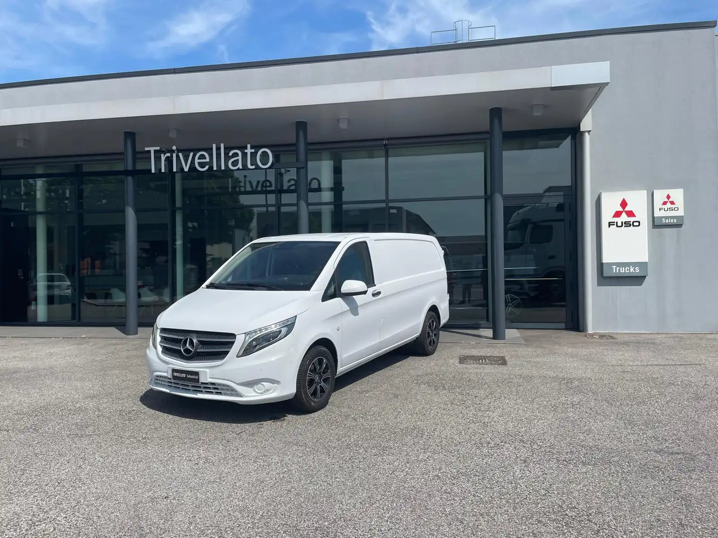 Mercedes-Benz Vito 116 cdi long e6 Blanc - 2