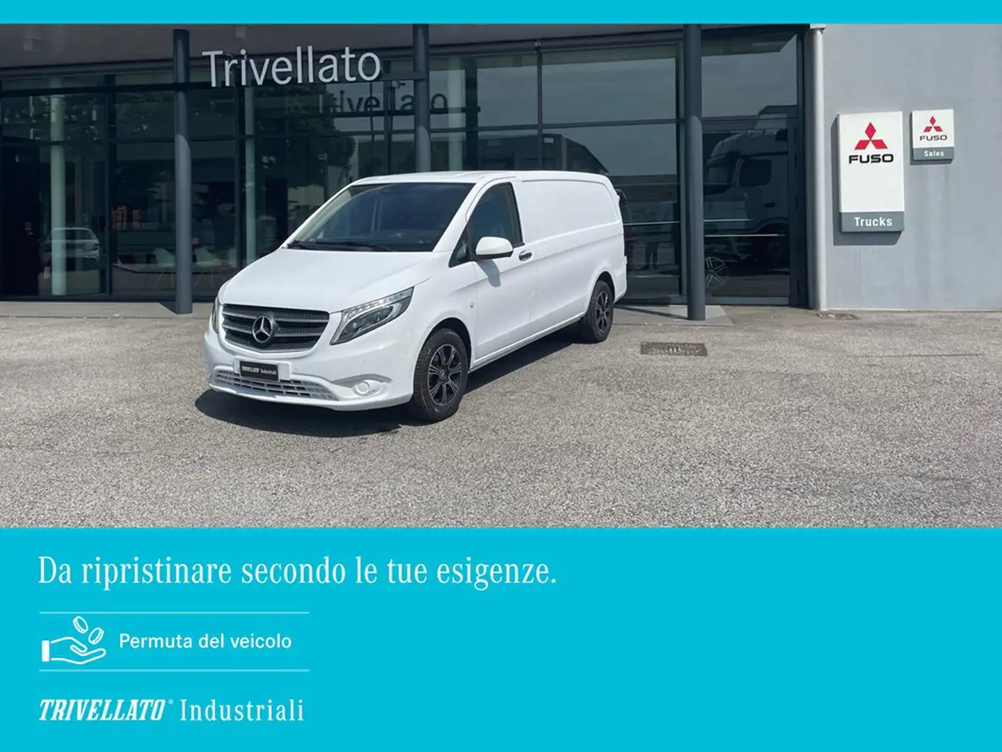 Mercedes-Benz Vito 116 cdi long e6 Blanc - 1