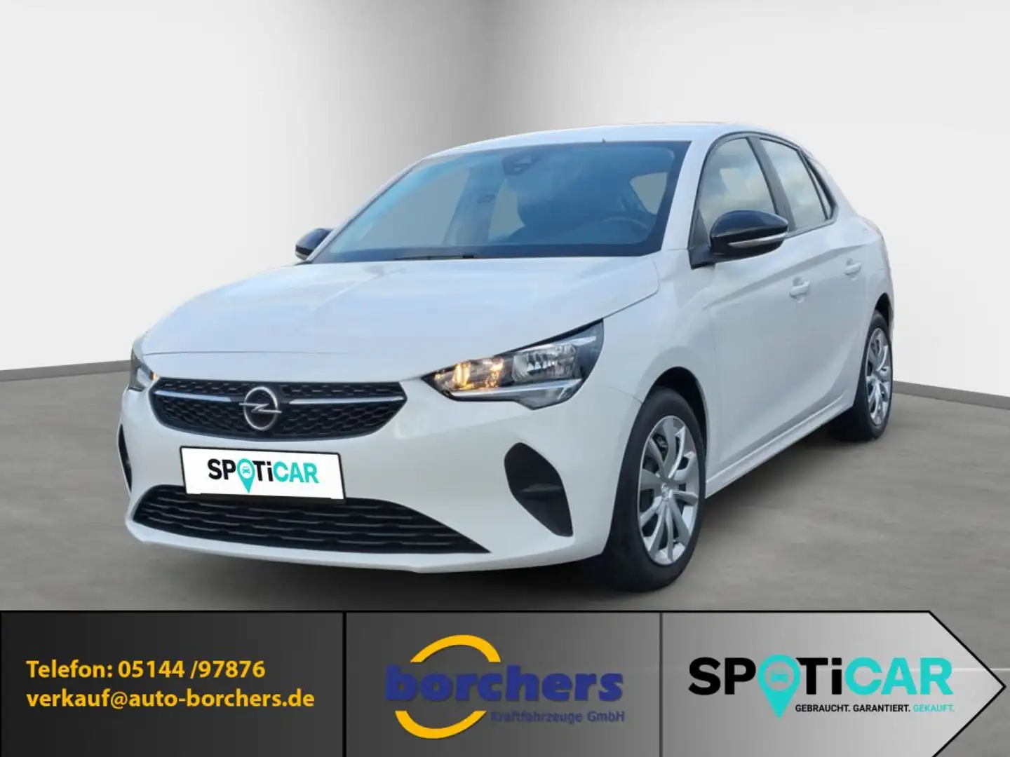 Opel Corsa 1.5 Diesel Edition Blanc - 1