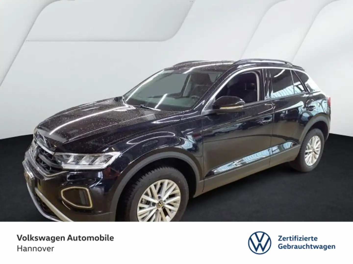 Volkswagen T-Roc 1.0 TSI Life Navi LED DigCockpit PDC SHZ Noir - 1