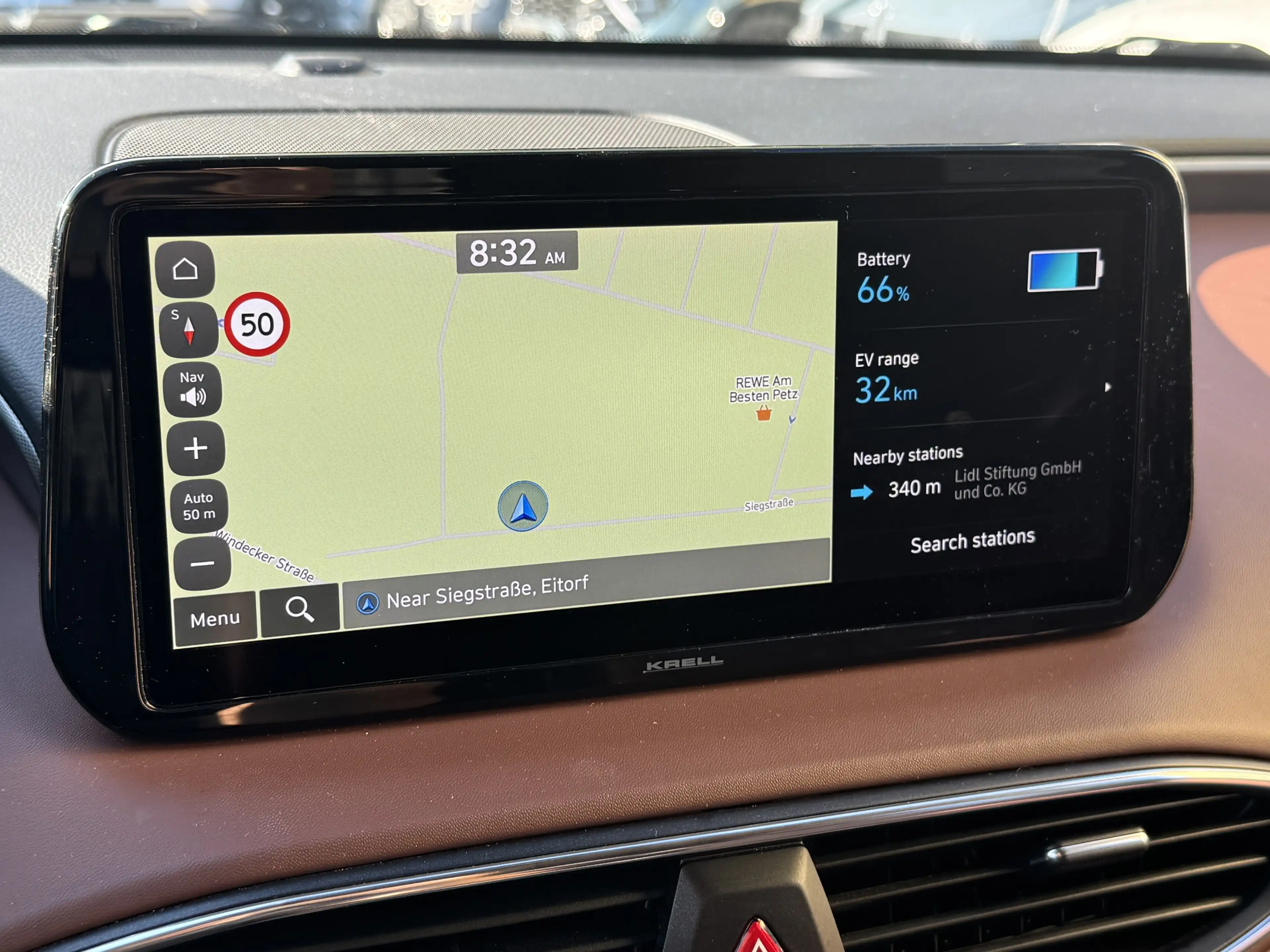 Hyundai SANTA FE Prime Leder Memory Krell 360Cam AHK 4WD — photo 15