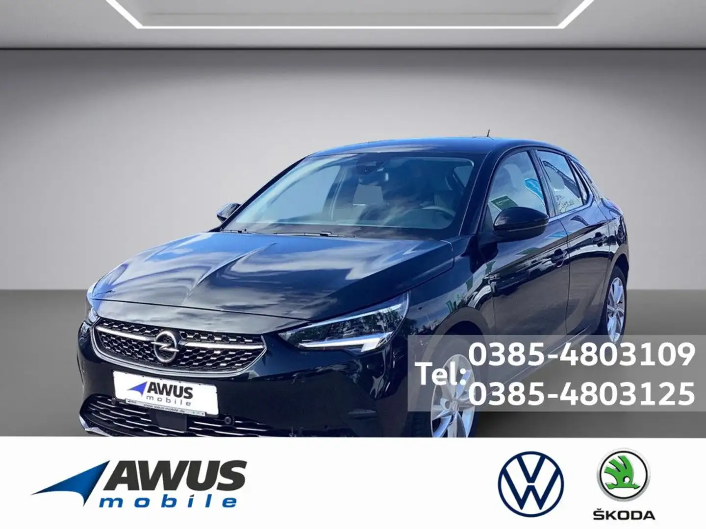 Opel Corsa F 1.2Turbo Automatik Elegance Negro - 1