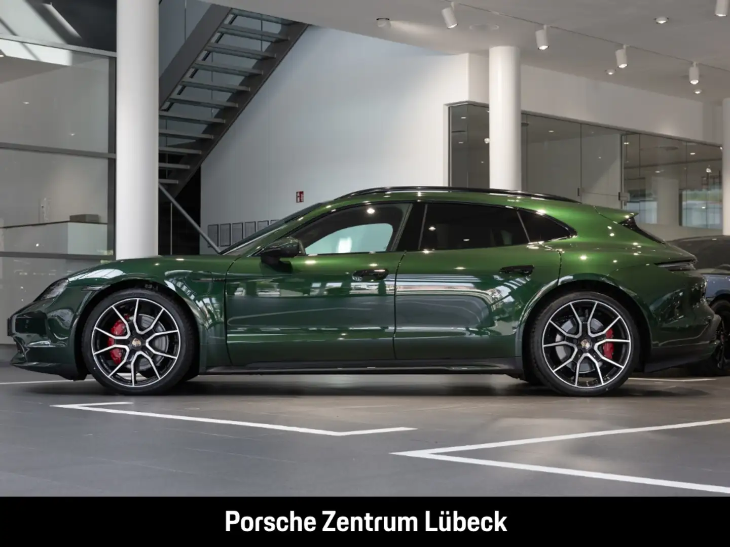 Porsche Taycan 4S Sport Turismo Burmester Clubleder LED Zielony - 2