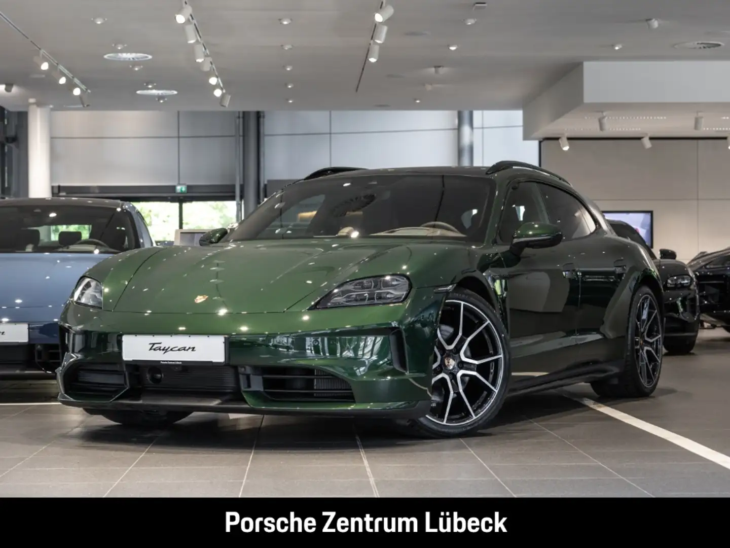 Porsche Taycan 4S Sport Turismo Burmester Clubleder LED Zielony - 1