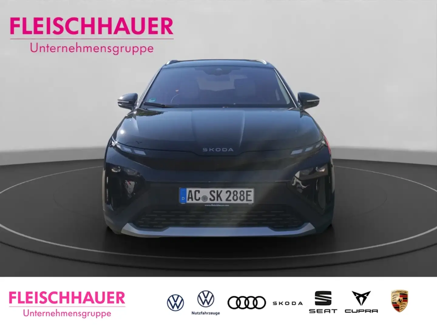 Skoda Elroq Lodge 85+KAMERA+AHK+SHZ+NAVI+KLIMAAUT Schwarz - 2