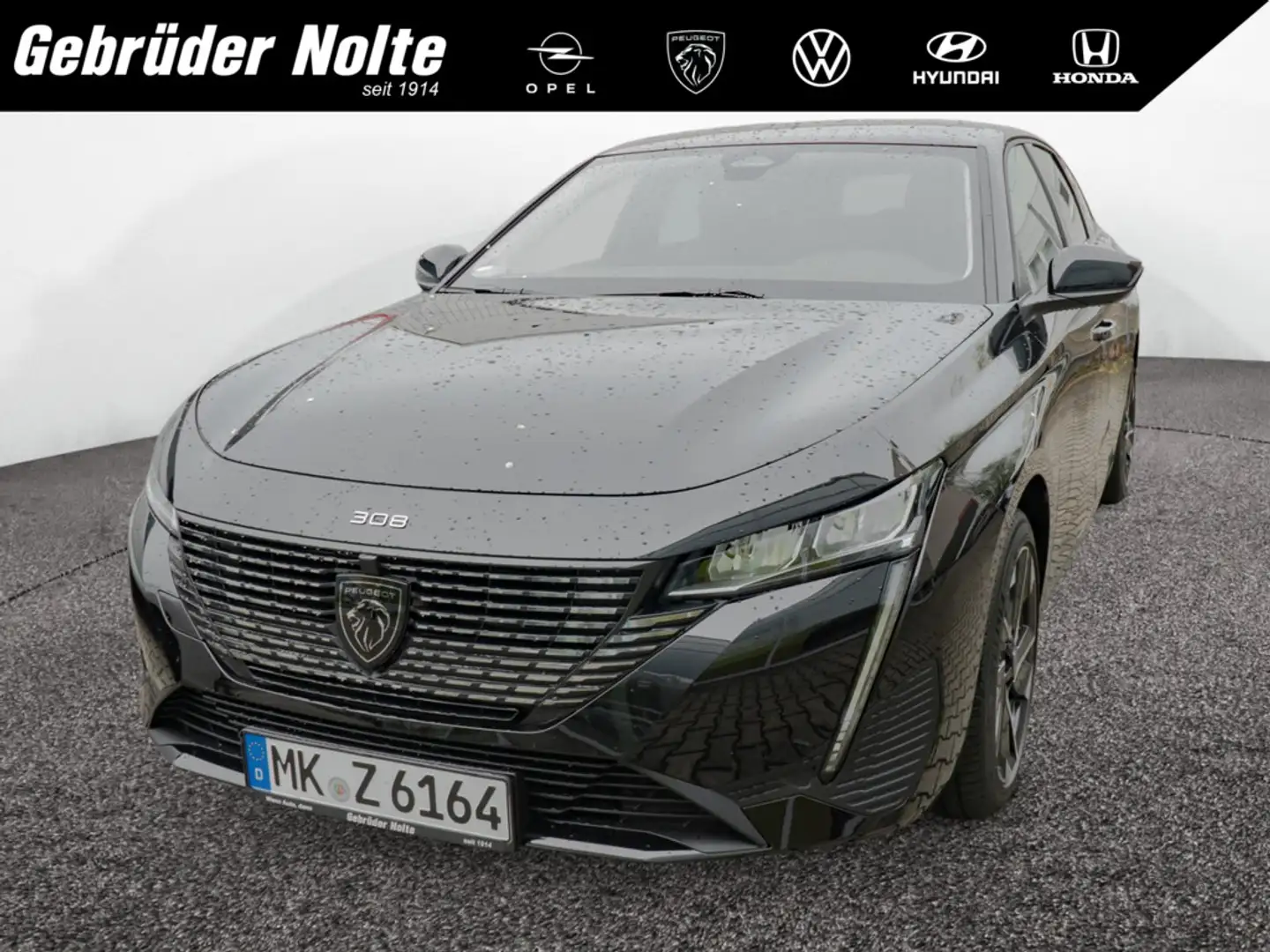 Peugeot 308 SW ALLURE HYBRID 136 e-DSC6 W-LAN ACC LED Schwarz - 1