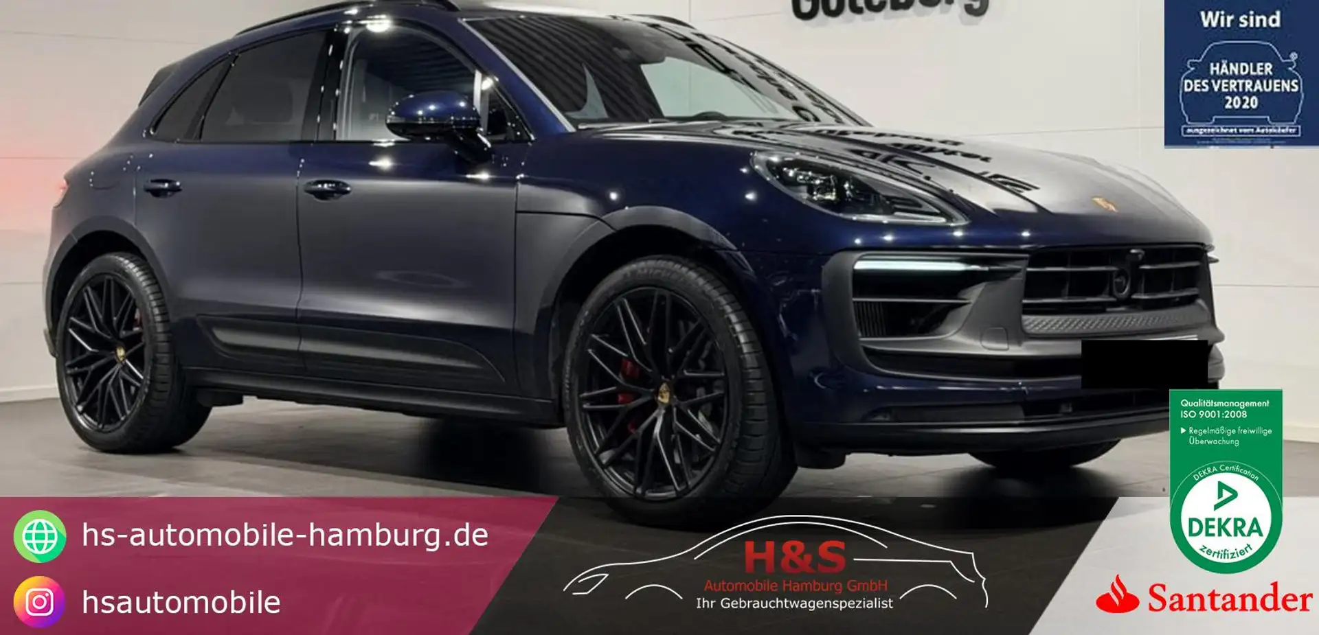 Porsche Macan GTS Bleu - 1
