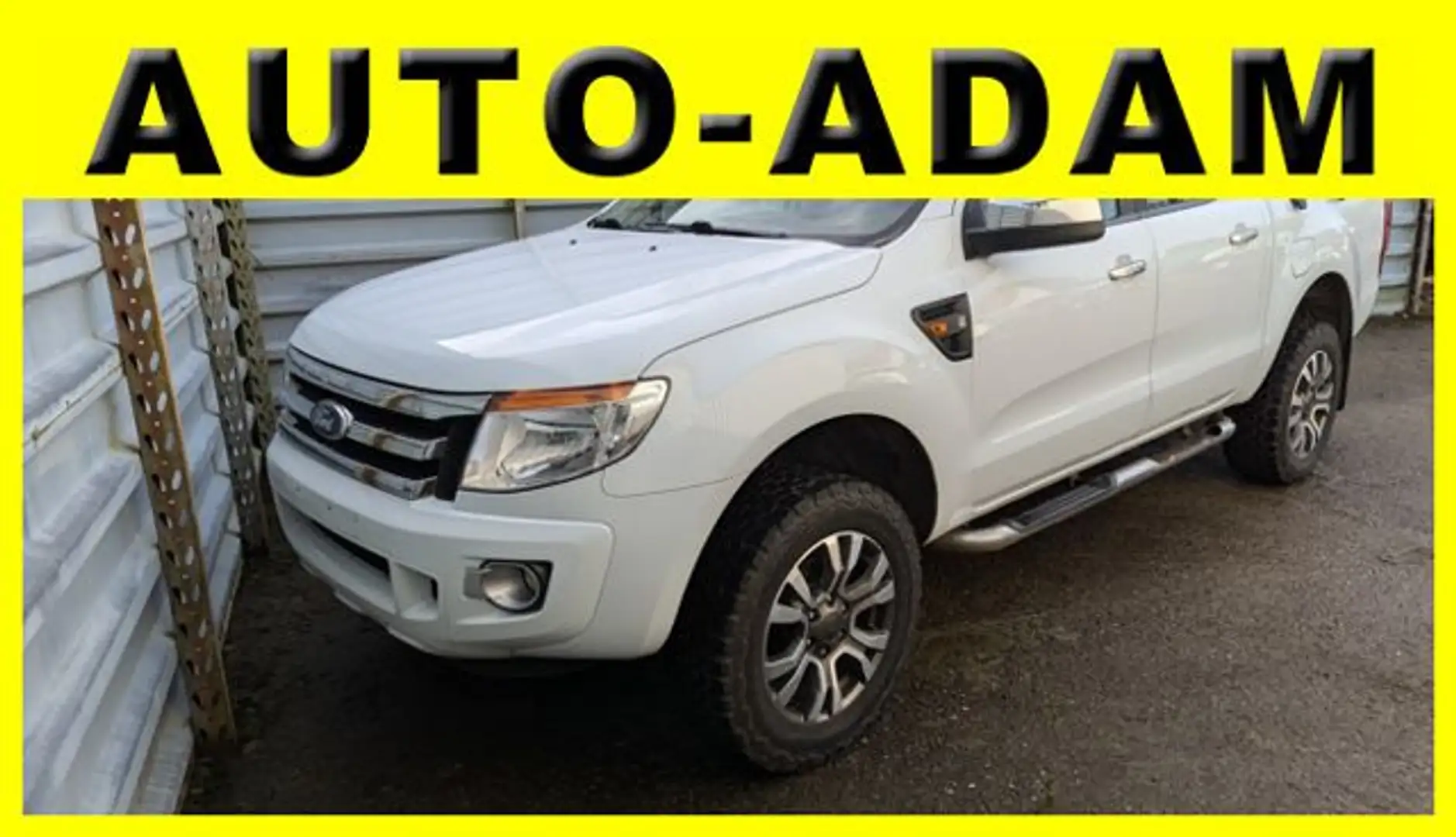 Ford Ranger Doppelkabine 4x4 XLT*Kupplung defekt* Белый - 1