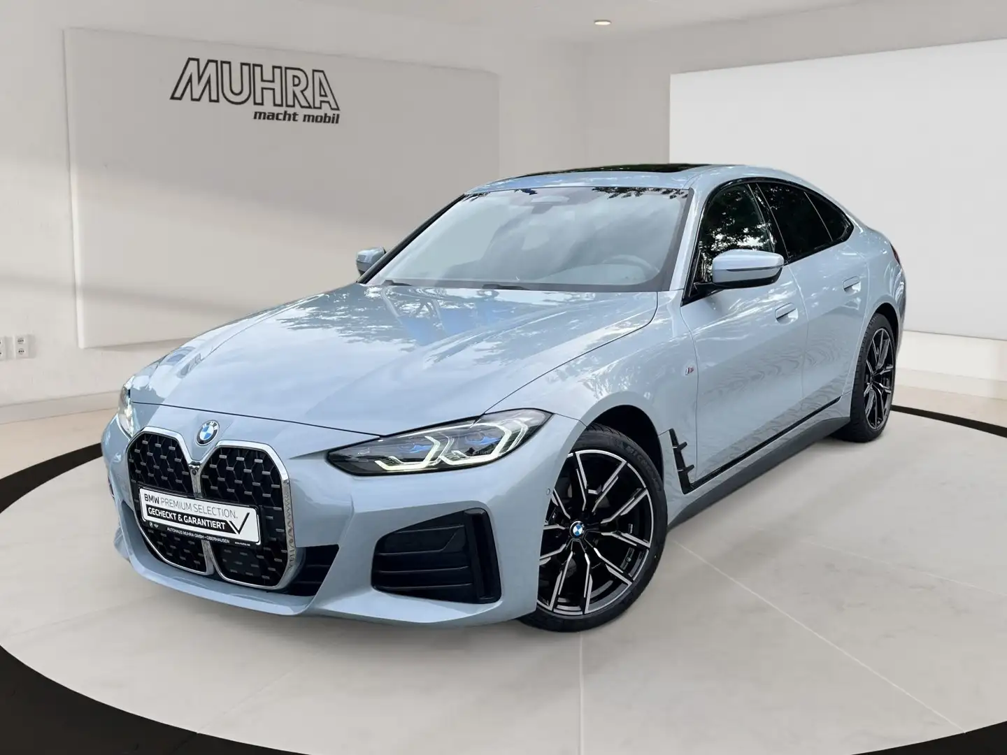 BMW 420 d Gran Coupé M Sport AHK DA/LC Prof. H/K PA+ Gris - 2