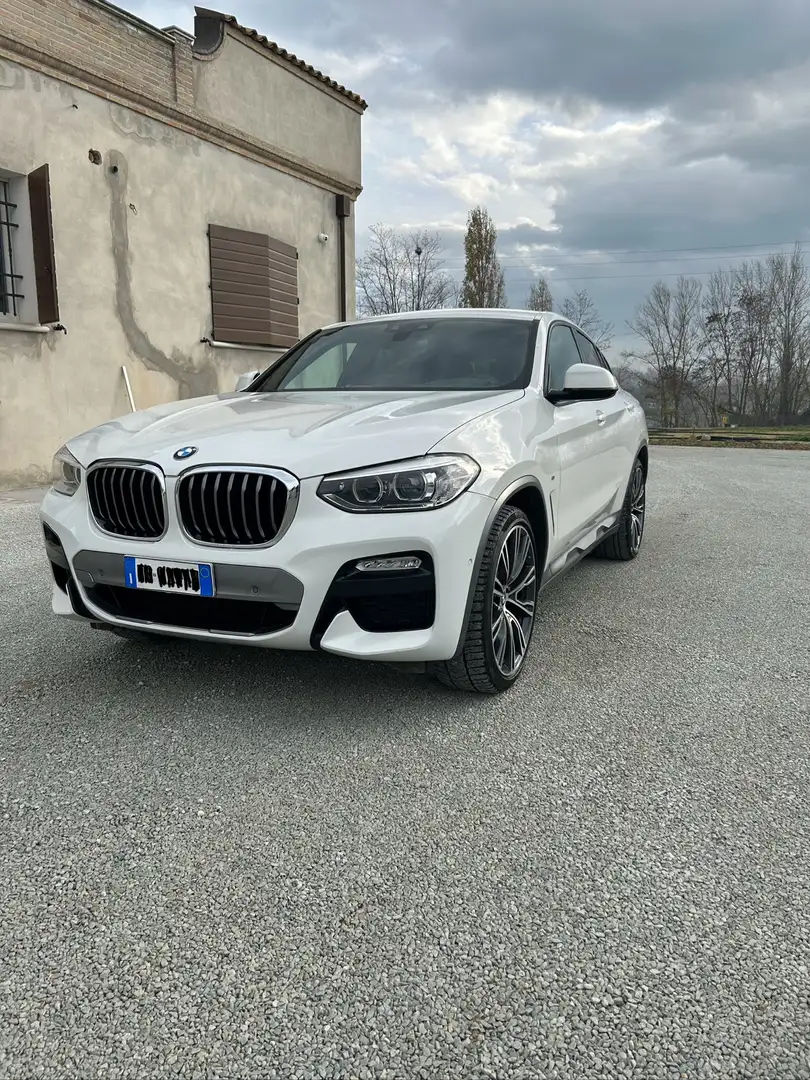 BMW X4 xdrive20d Msport X auto Weiß - 2