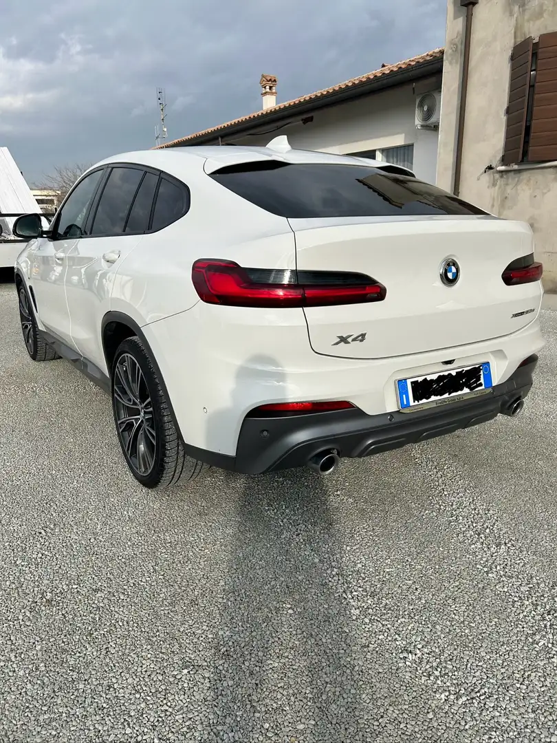 BMW X4 xdrive20d Msport X auto Bianco - 1