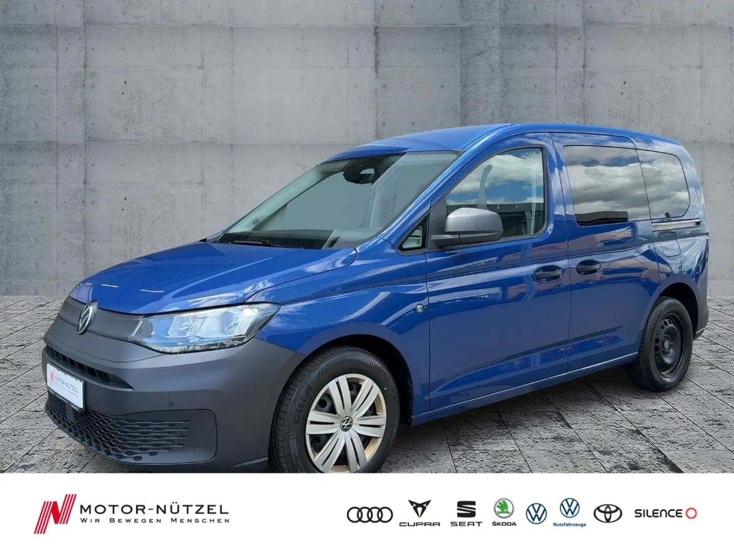 Volkswagen Caddy 2.0 TDI DSG 2xPDC+GRA+KLIMA+BLUETOOTH Blauw - 1