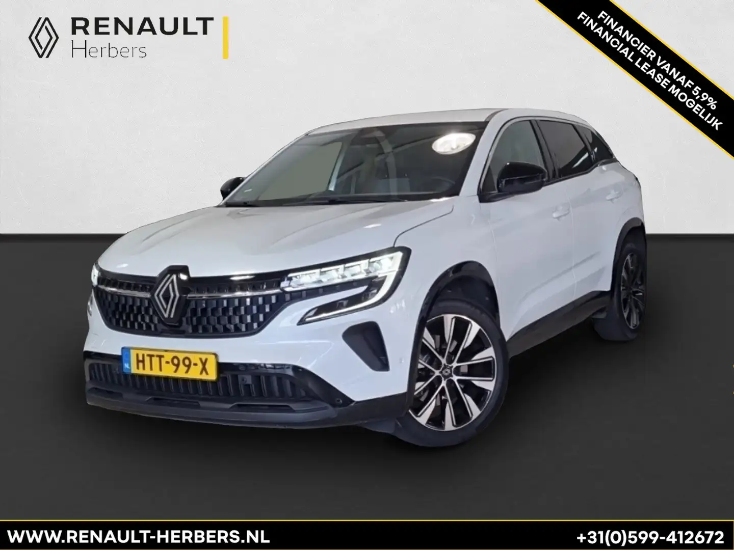 Renault Austral 1.2 E-Tech full hybrid 200 techno TREKHAAK / CAMER Blanc - 1