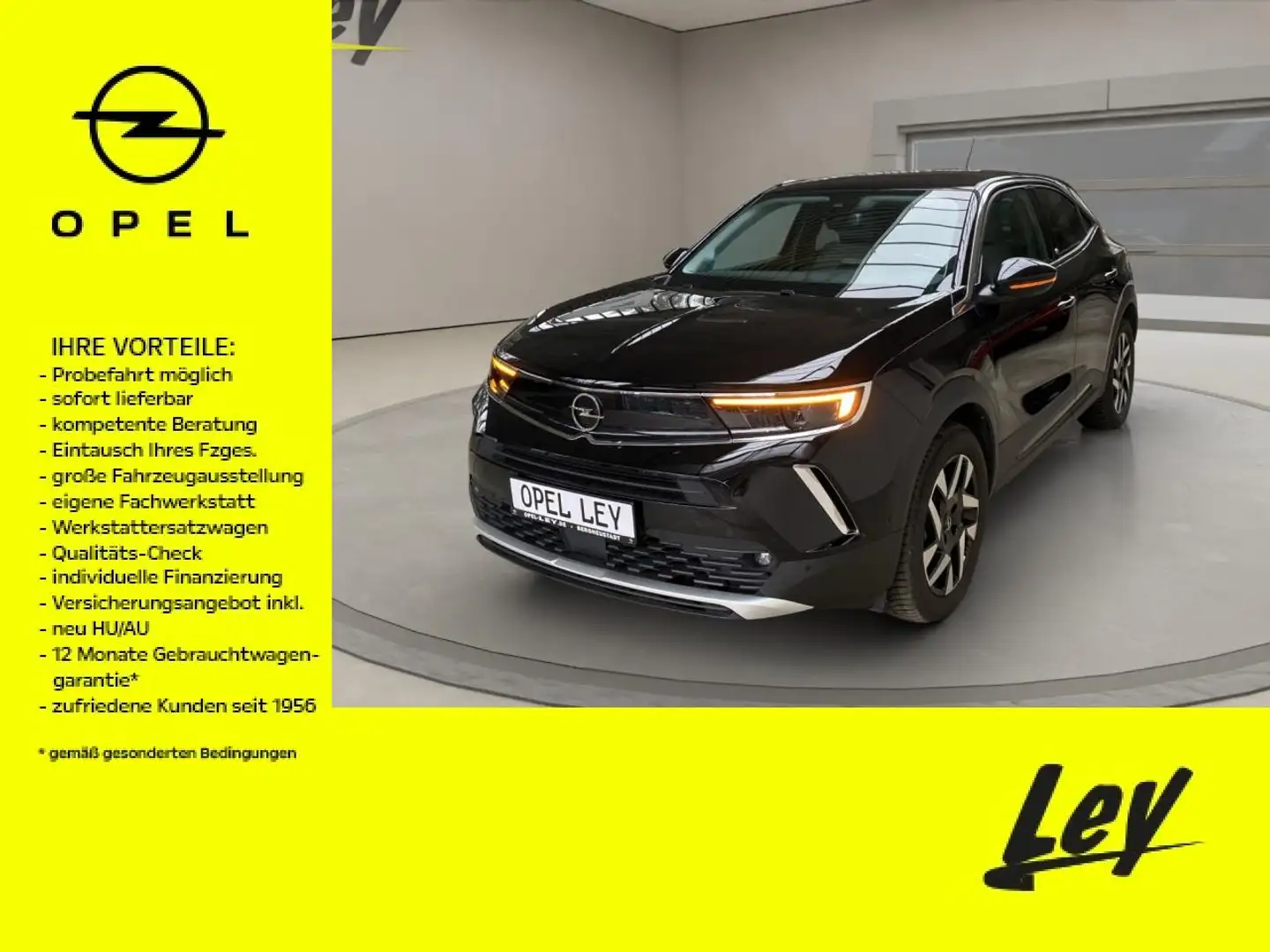 Opel Mokka-E e Elegance Schwarz - 1