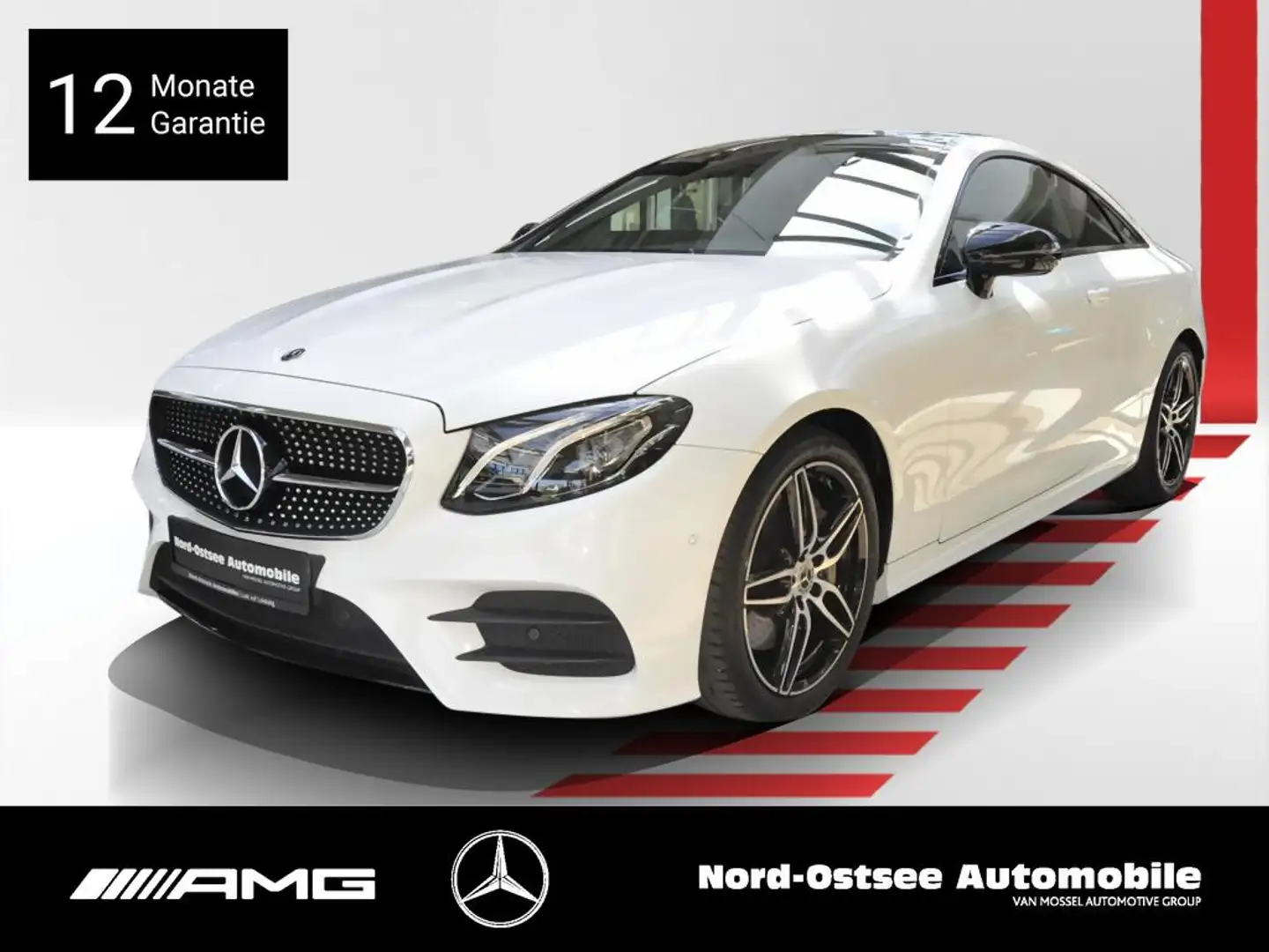 Mercedes-Benz E 350 AMG LED NIGHT KAMERA NAVI PANO TOTWINKEL Bianco - 1