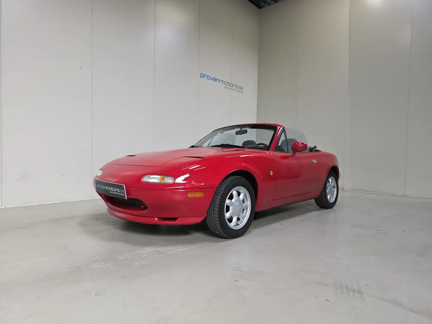 Mazda MX-5 Cabrio 1.6 Benzine - Zeer Goede Staat!New Roof! Rouge - 1