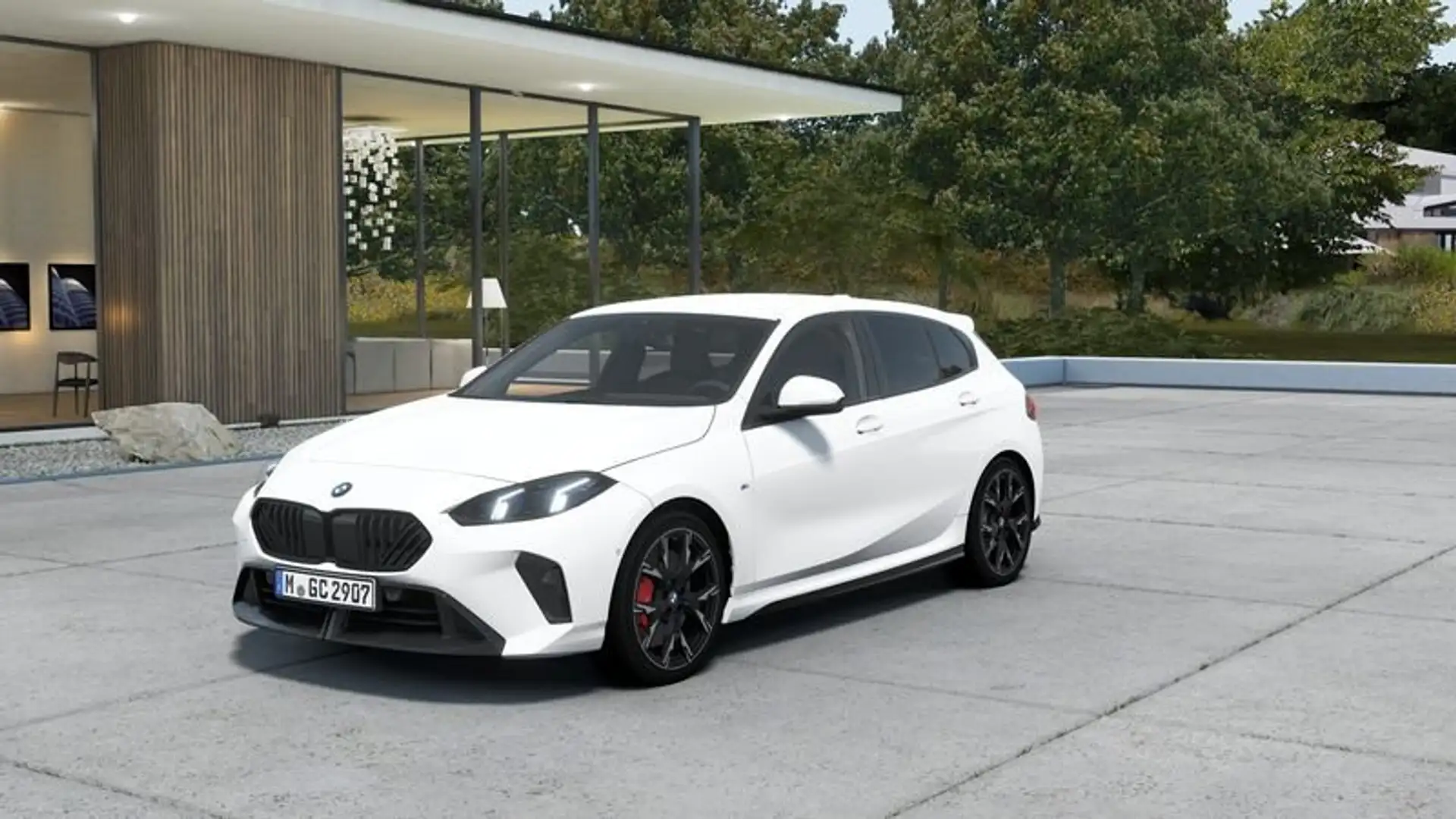 BMW 118 118d 5p. MSport Pro Bianco - 1