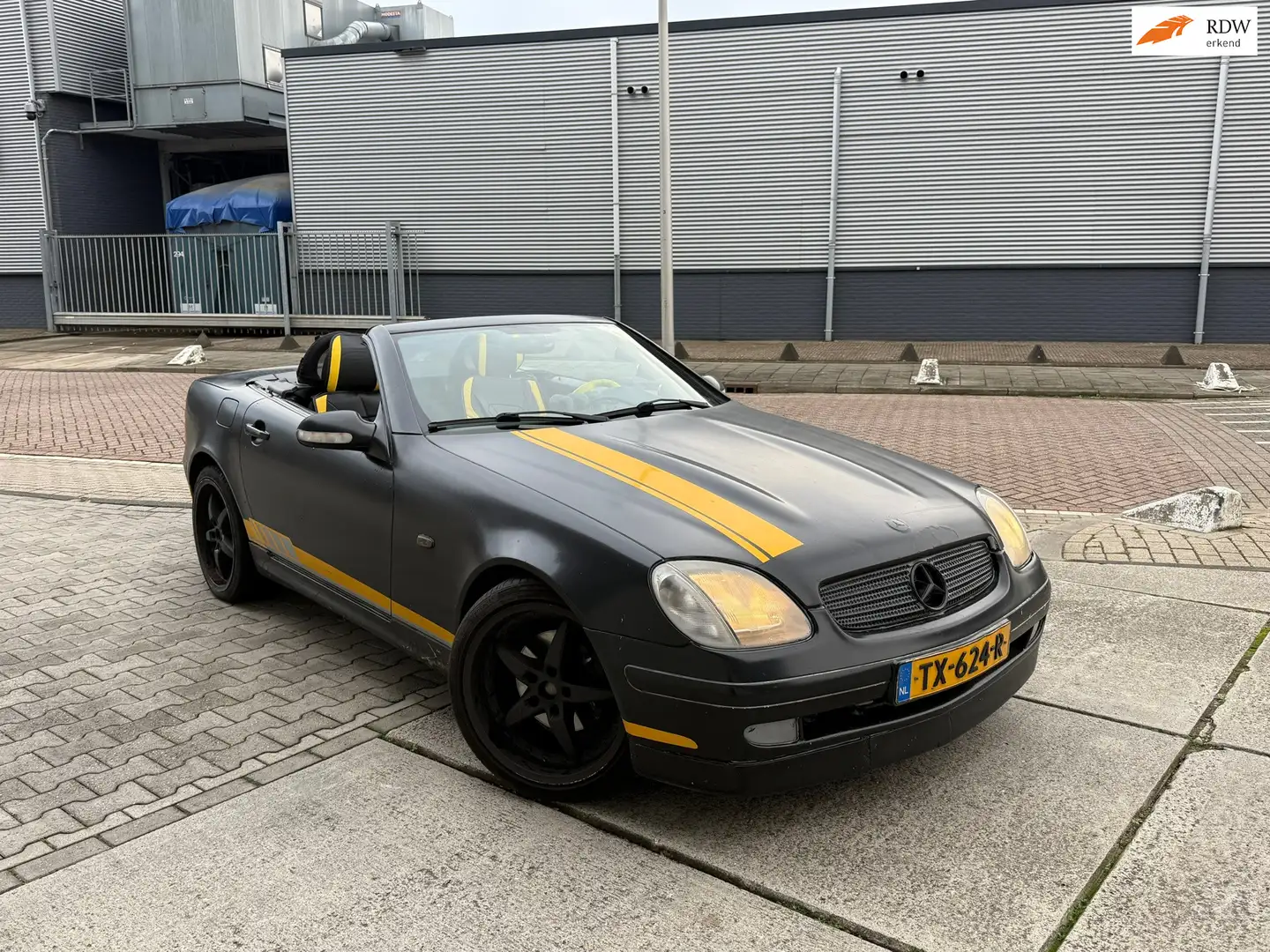 Mercedes-Benz SLK 200 AUTOMAAT Rijd en Schakelt goed Negro - 1