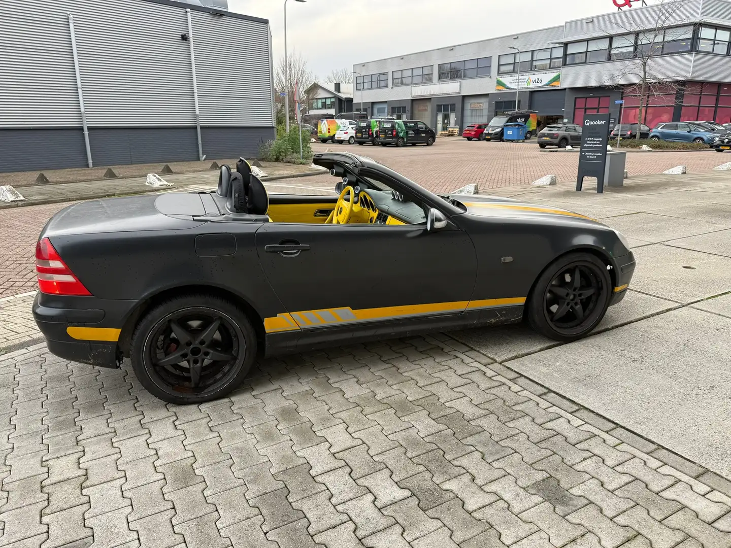Mercedes-Benz SLK 200 AUTOMAAT Rijd en Schakelt goed Negro - 2